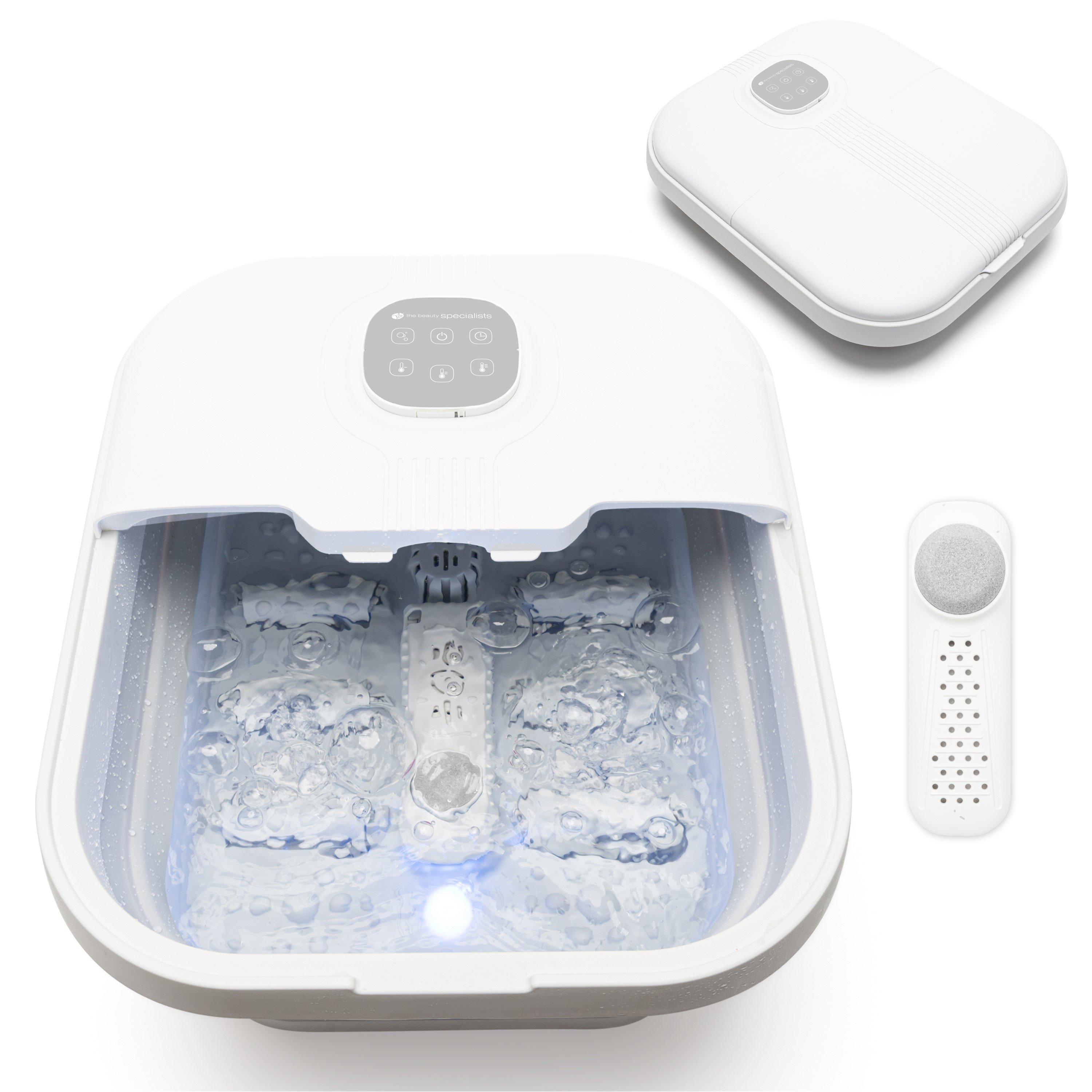 Rio  Deluxe Foldaway Foot Bath Spa - White