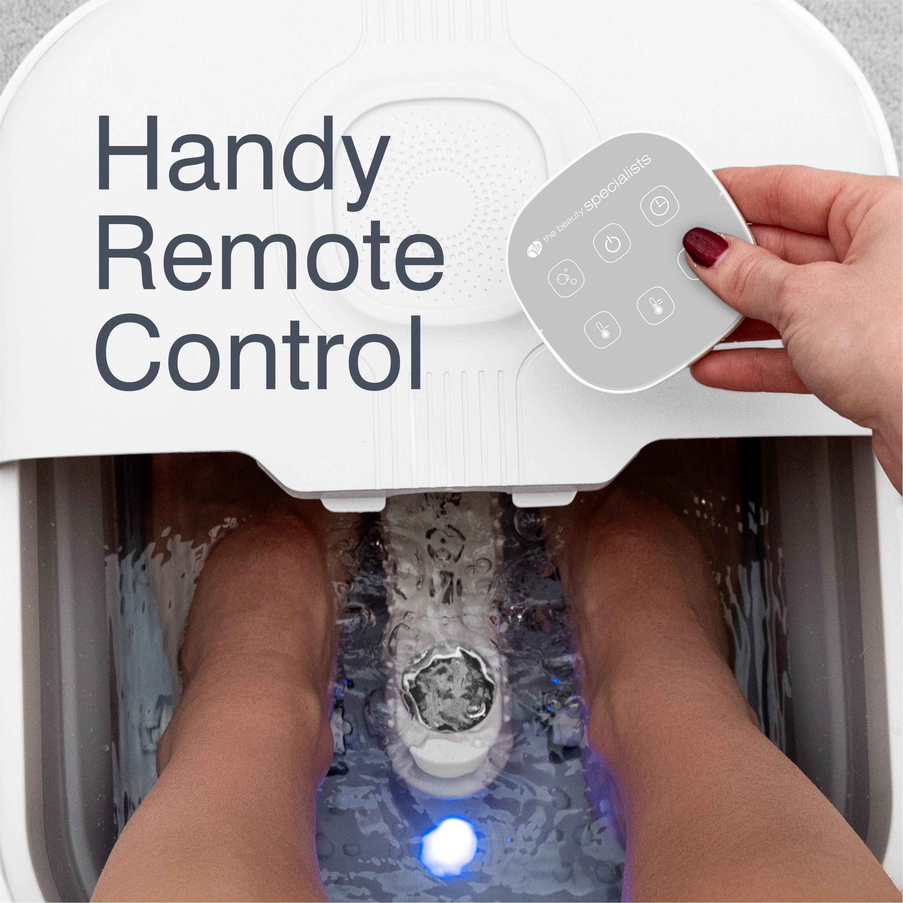 White - Rio - Rio Deluxe Foldaway Foot Bath Spa - 3