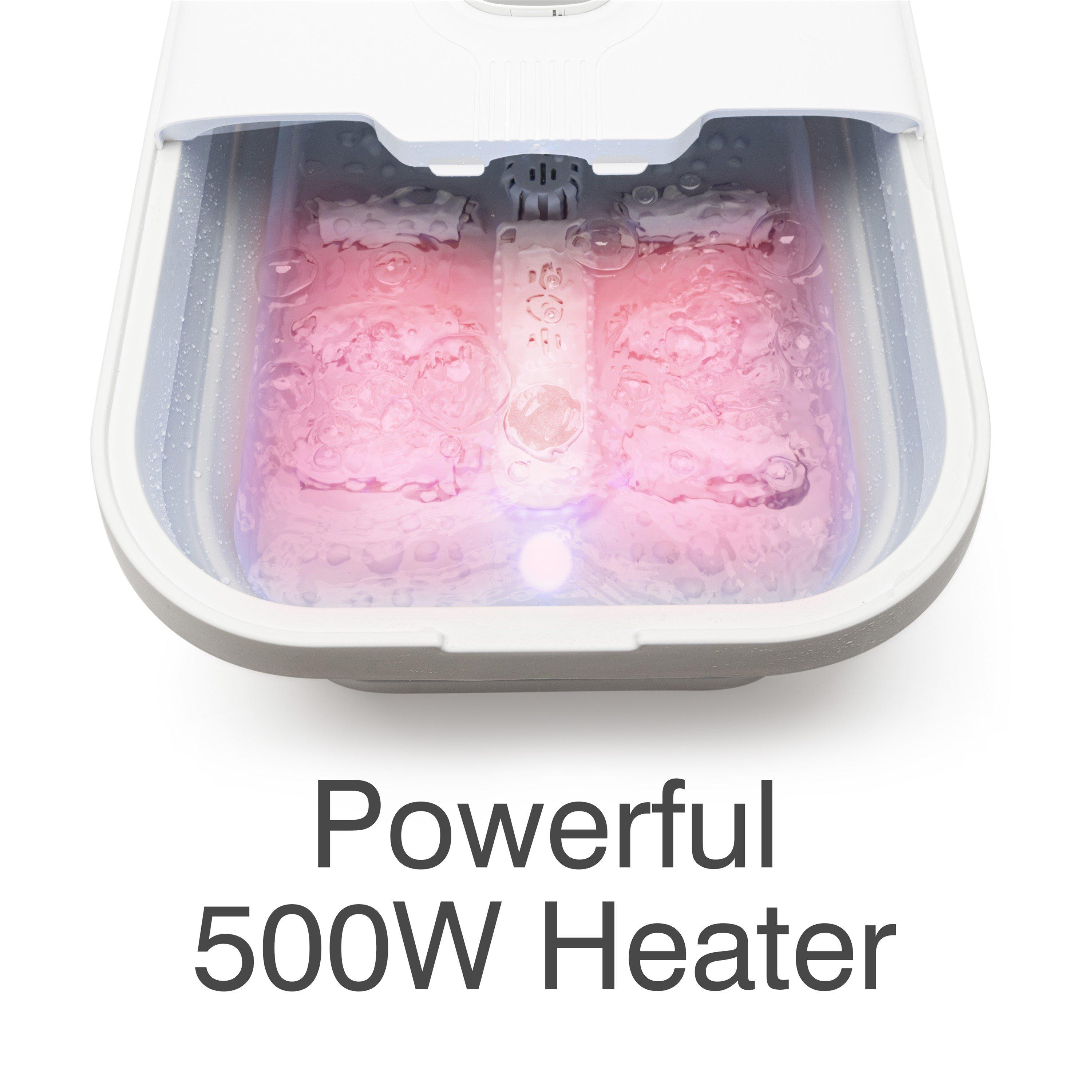 White - Rio - Rio Deluxe Foldaway Foot Bath Spa - 4