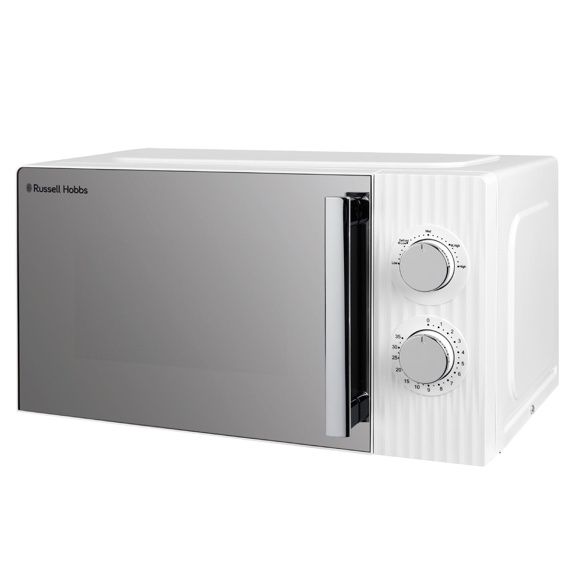 White - Russell Hobbs - RHMM725 Eden 17L White Manual Microwave - 2
