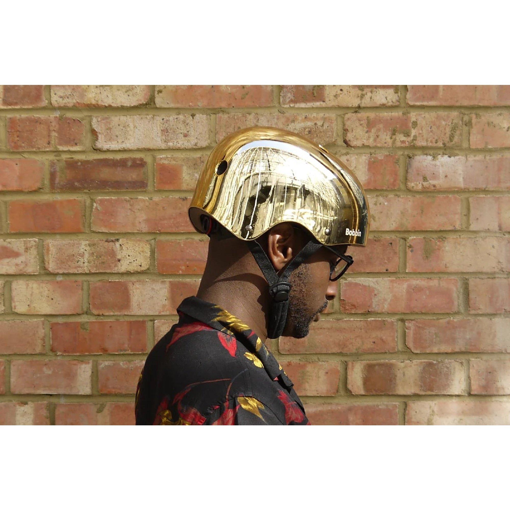 Gold - Bobbin Bikes - Mirror Mirror Bike Helmet - 2