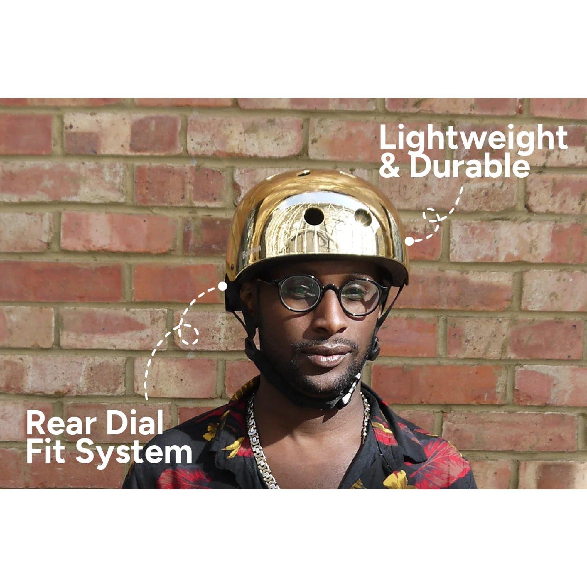 Gold - Bobbin Bikes - Mirror Mirror Bike Helmet - 3