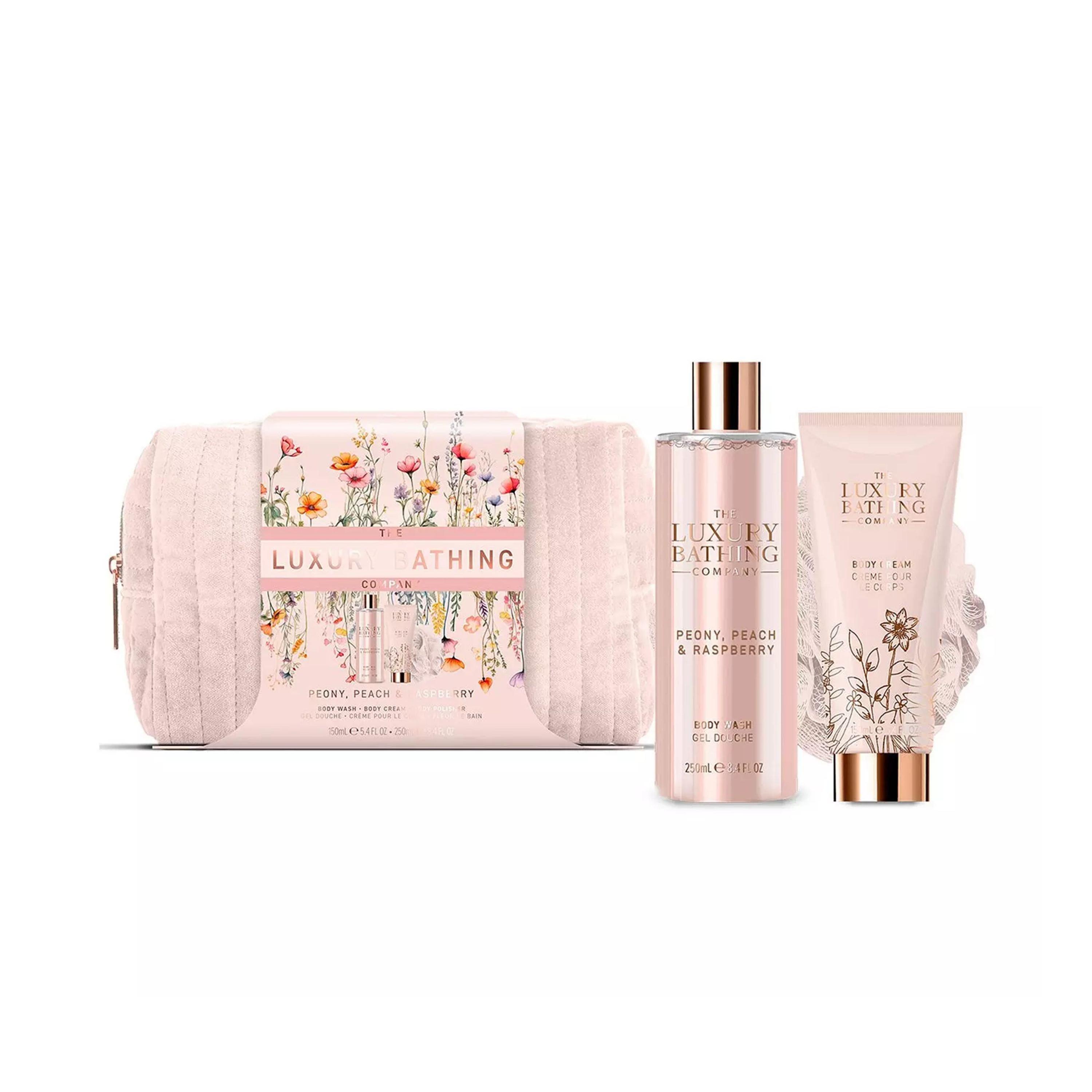 Pink - Grace Cole - Weekend Bag Set- Peony Peach & Raspberry - 1