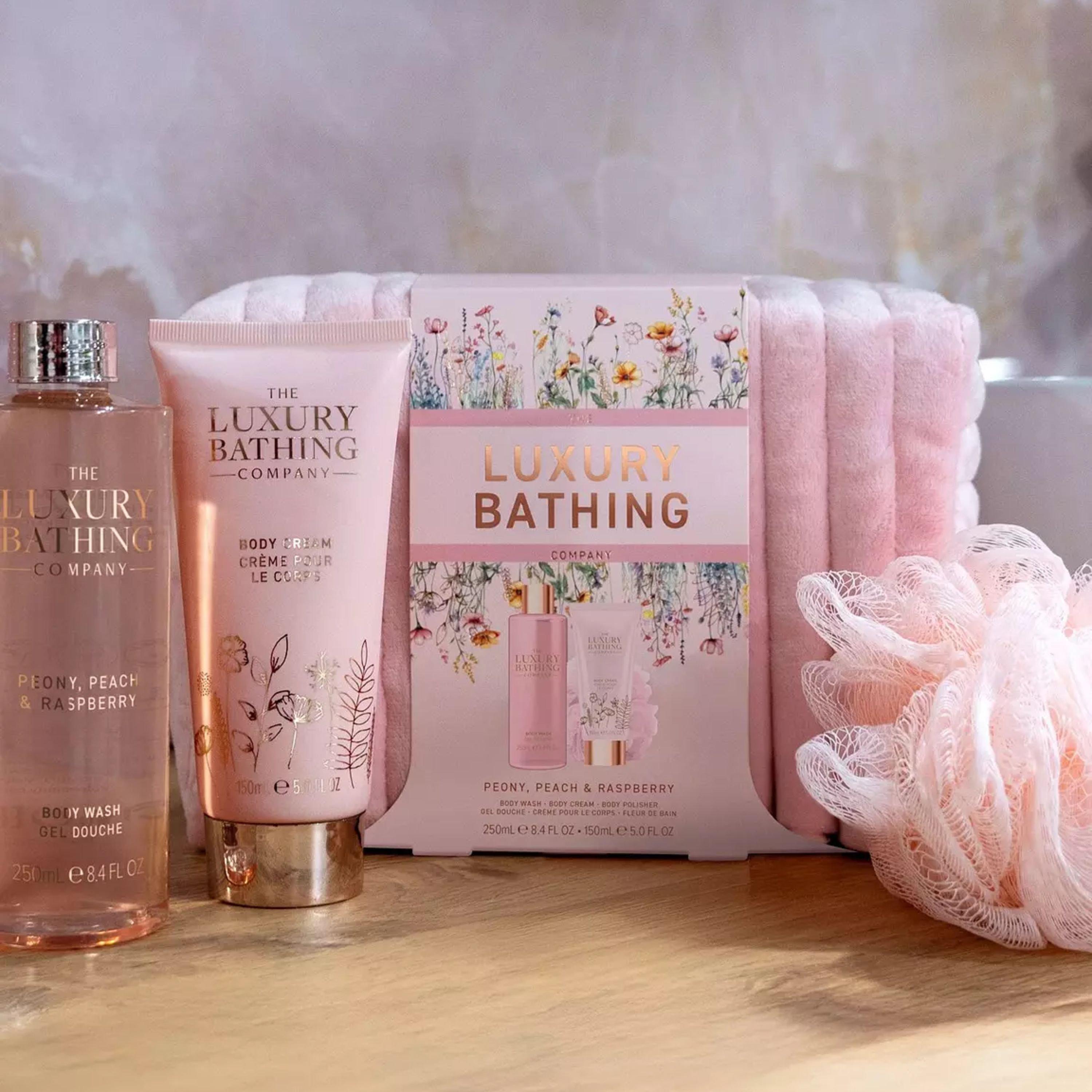 Pink - Grace Cole - Weekend Bag Set- Peony Peach & Raspberry - 2