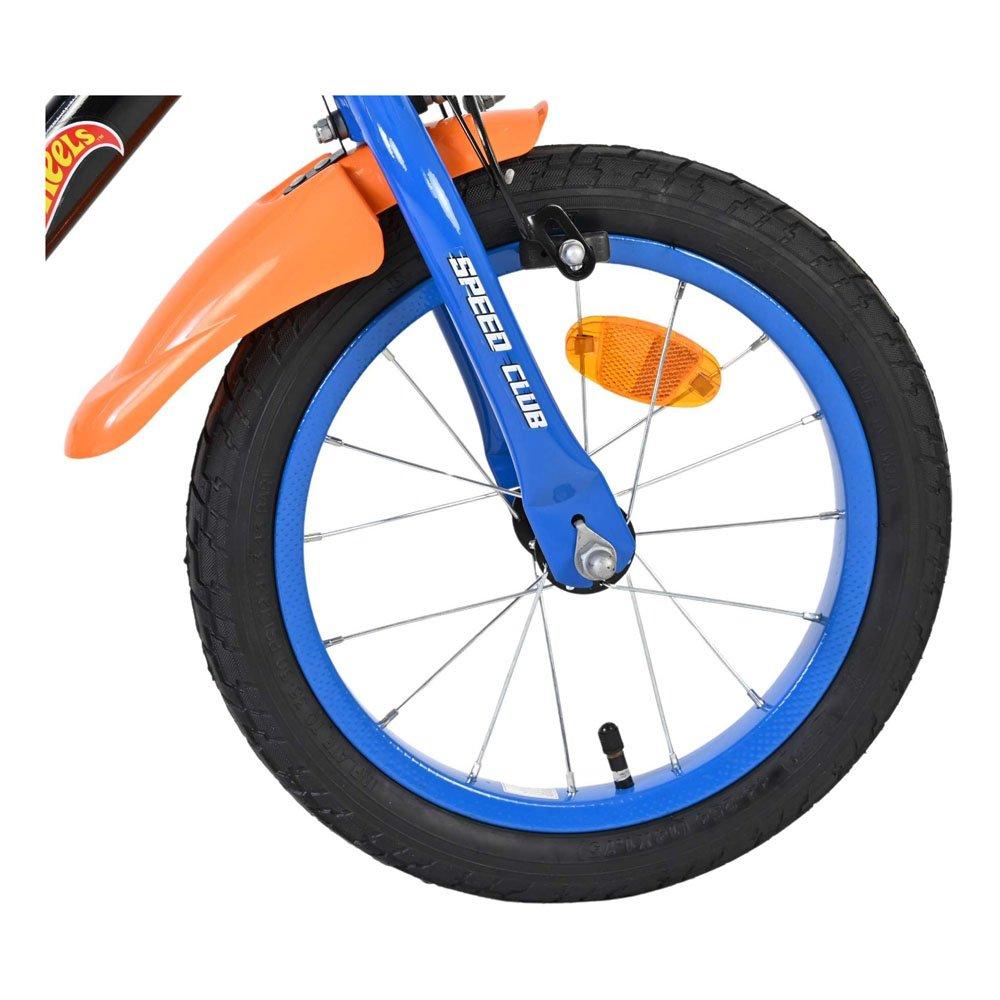 Black - Hot Wheels - 14 Boys Childrens Bike - 7