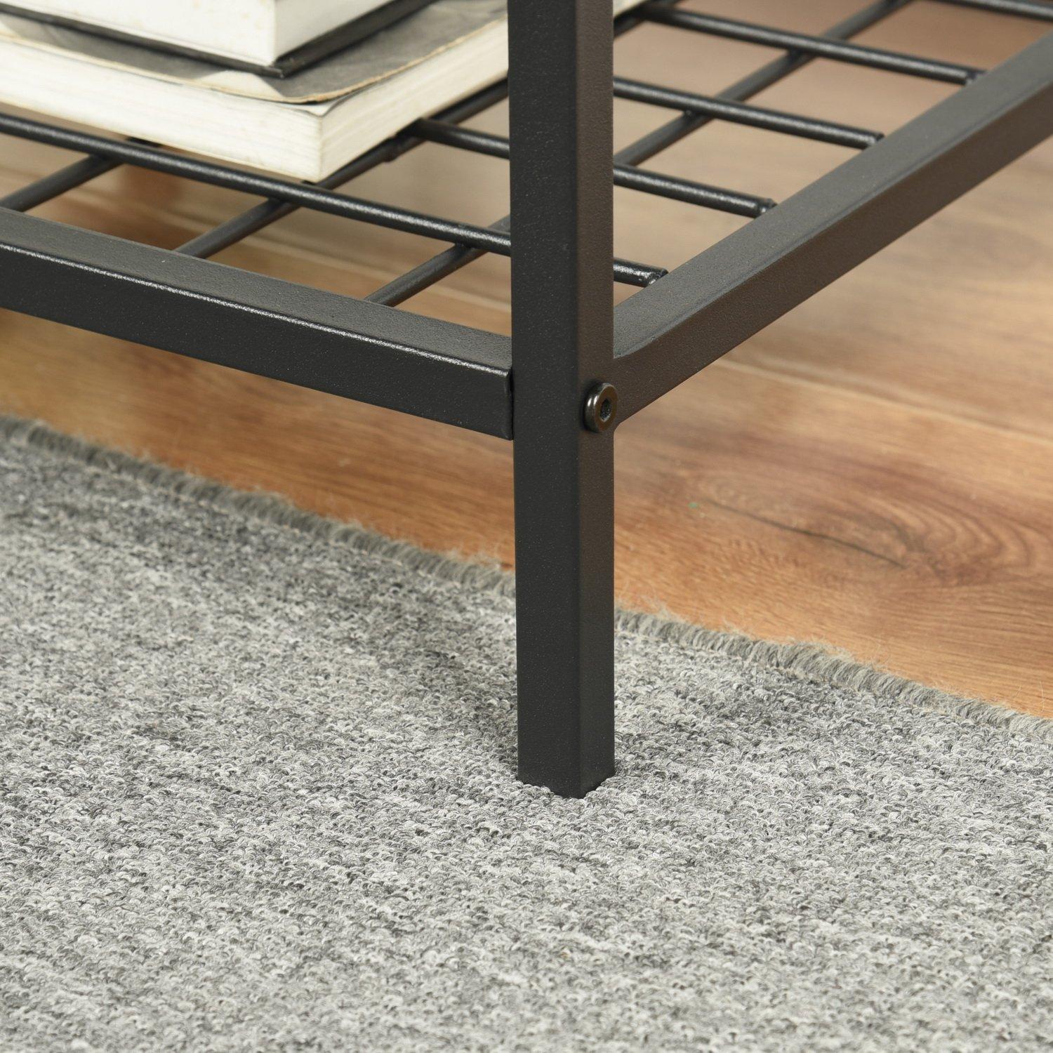 Transparent - Urban Meuble - Industrial Square Glass EndTable - 8