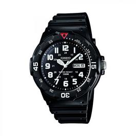 Casio Mens Casio Sports Black Resin Quartz Watch