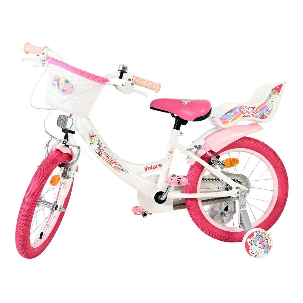 White - Volare - Unicorn White 16 Bike - 1