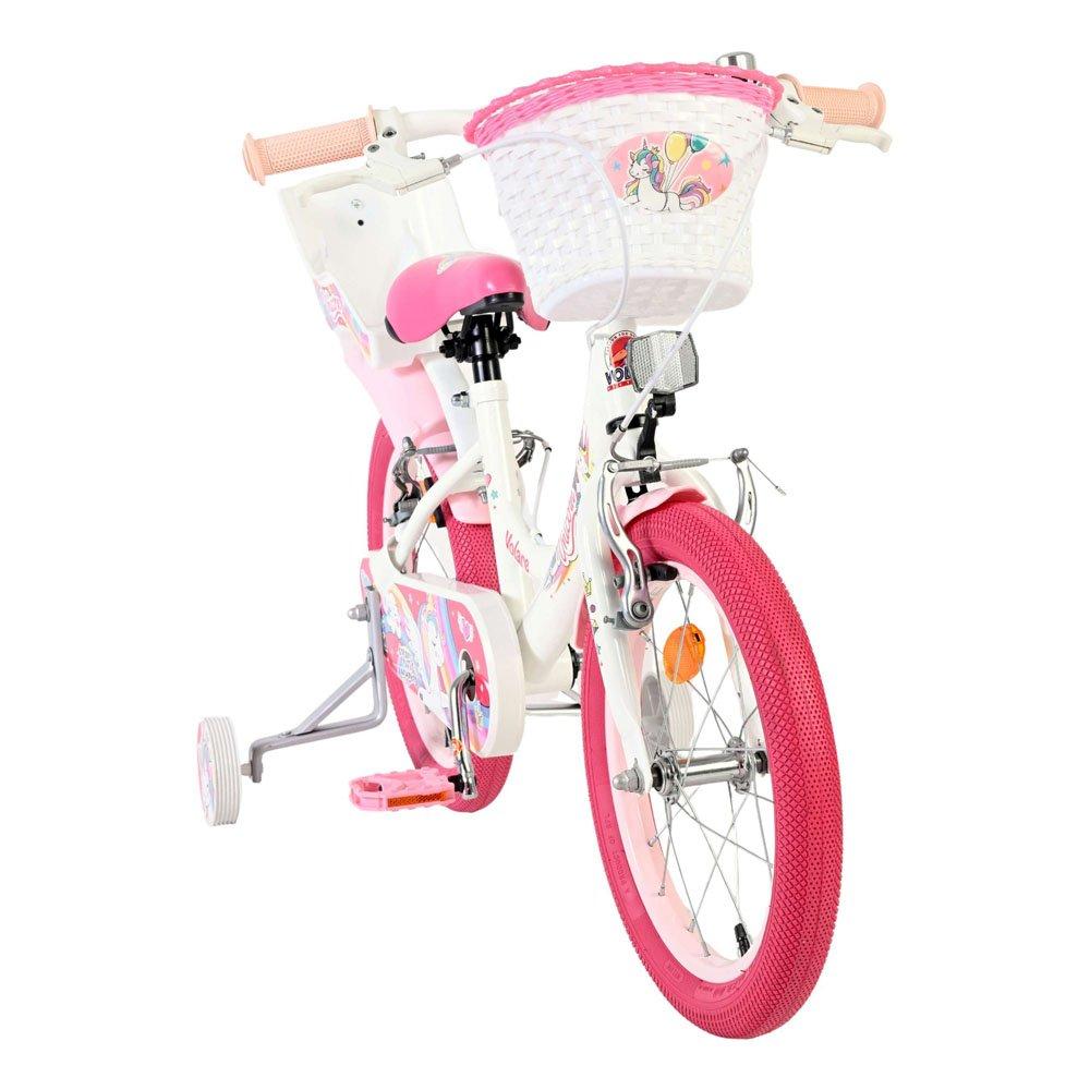 White - Volare - Unicorn White 16 Bike - 2