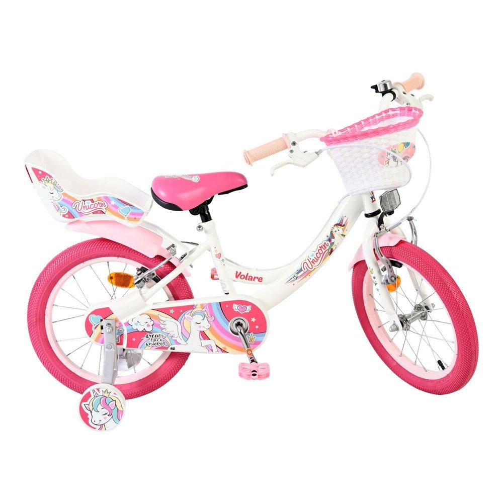 White - Volare - Unicorn White 16 Bike - 4
