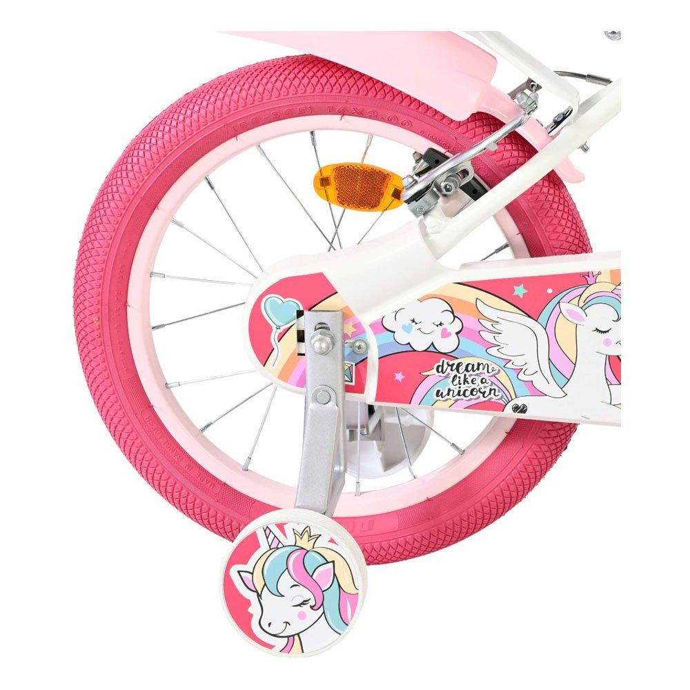 White - Volare - Unicorn White 16 Bike - 7