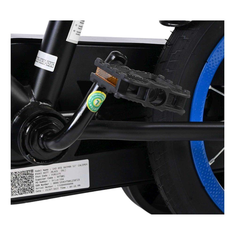 Black - Batman - 12 Boys Childrens Bike - 9