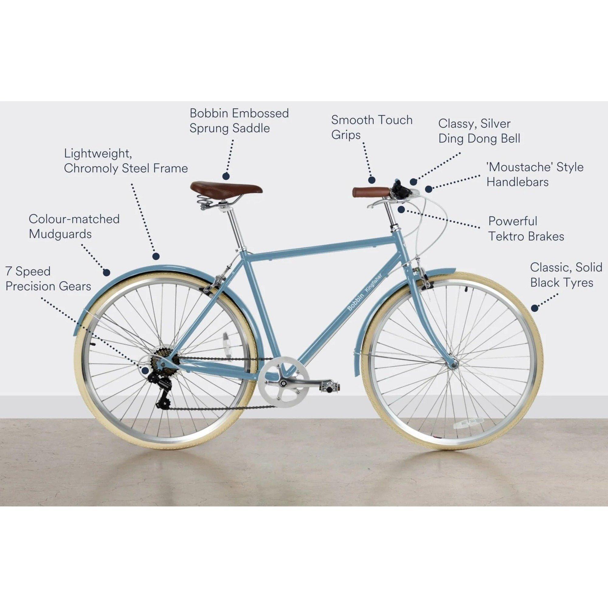Moody Blue - Bobbin Bikes - Kingfisher Commuter Bike - 2