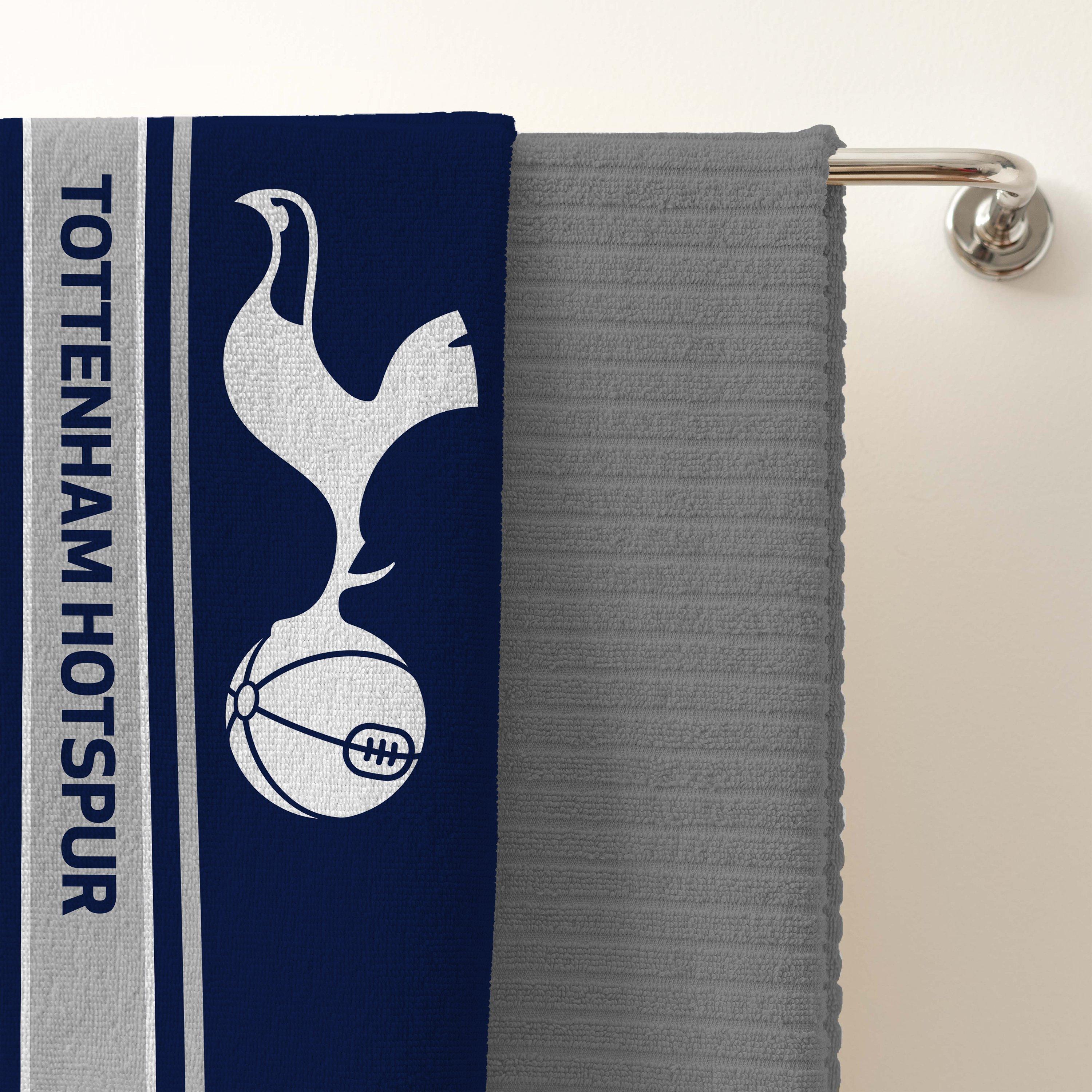 Multicolour - Tottenham FC - Tottenham Hotspur Line Cotton Towel - 1