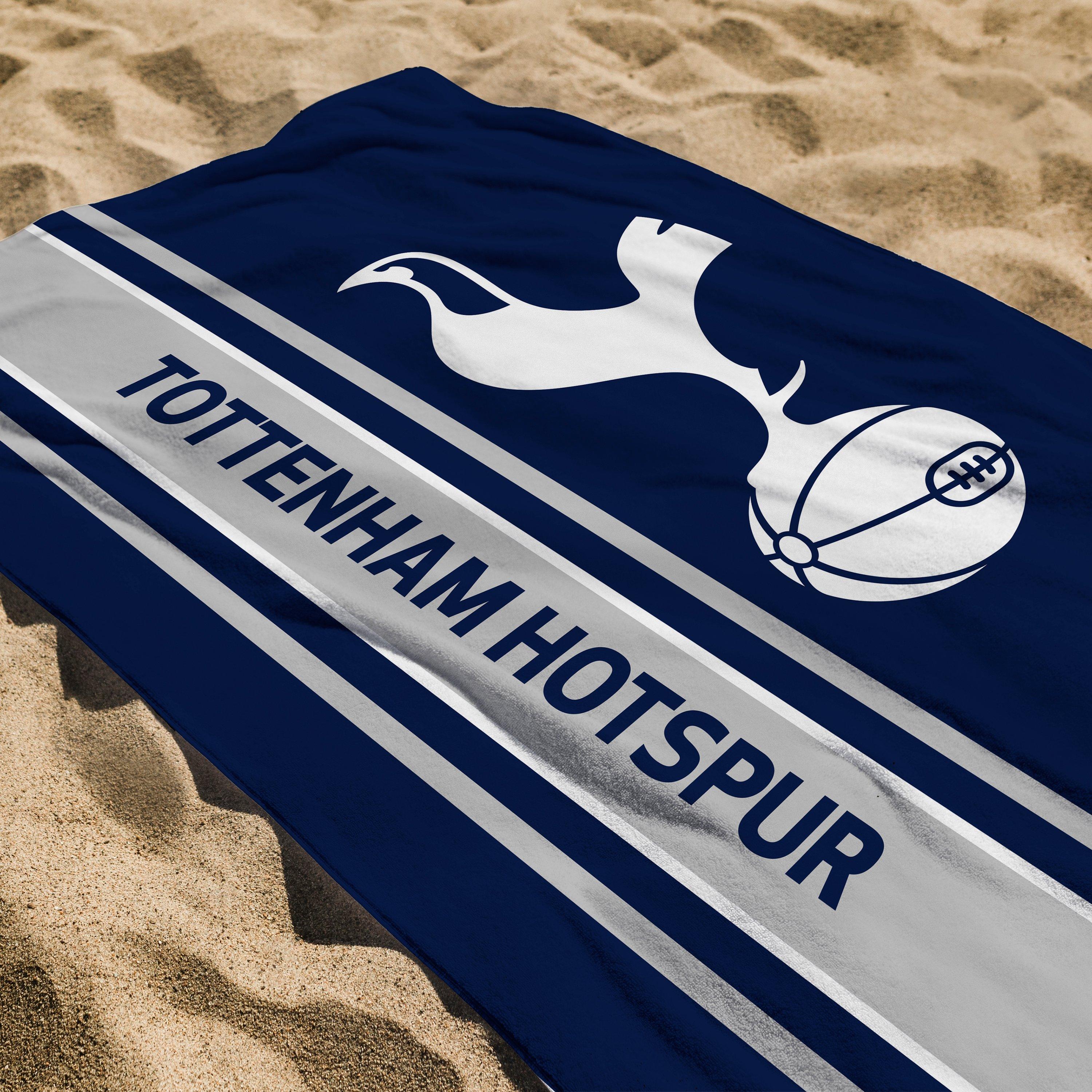 Multicolour - Tottenham FC - Tottenham Hotspur Line Cotton Towel - 3