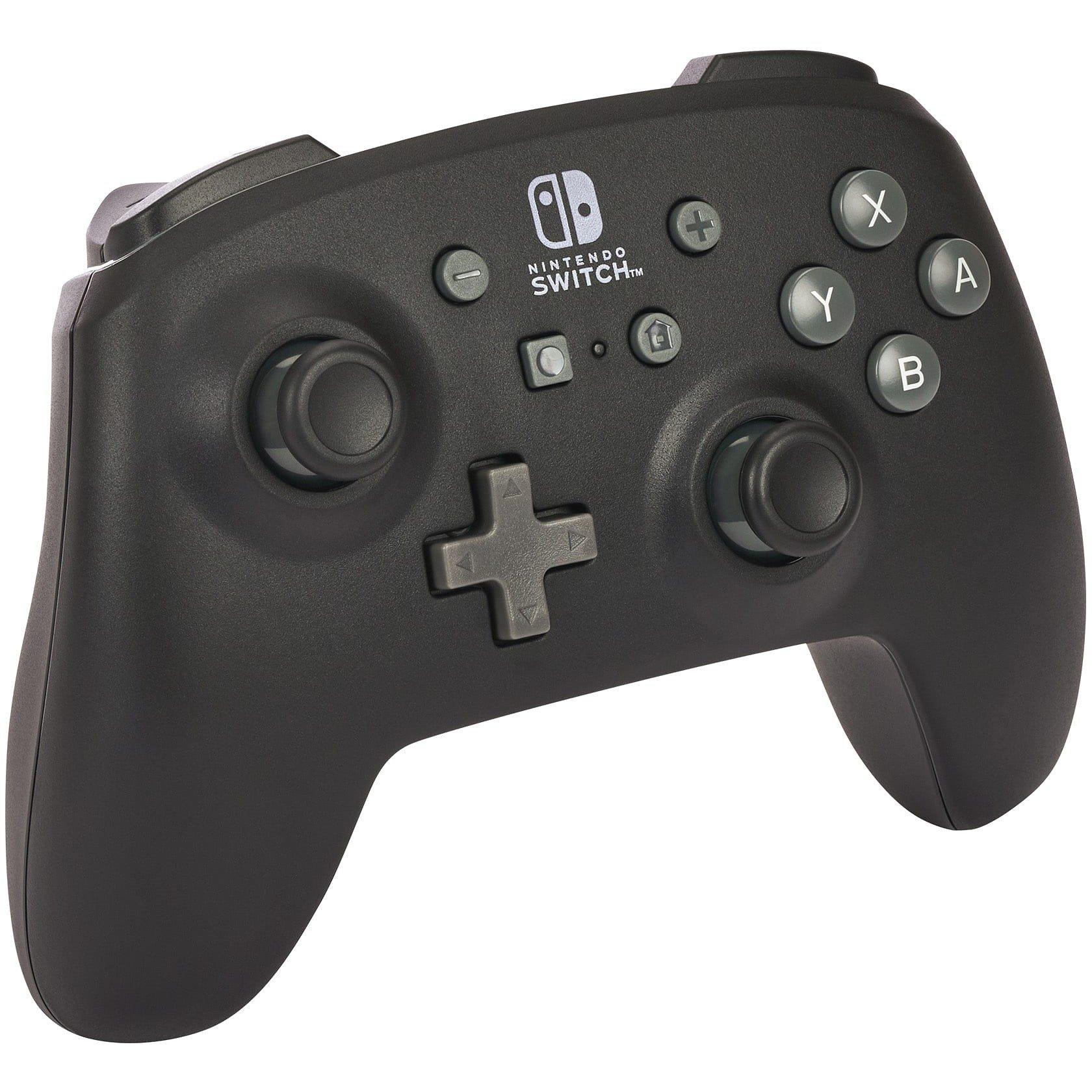 Black - PowerA - Switch Wireless Controller - Midnight - 2