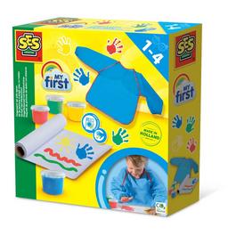 SES Creative My first - Fingerpaint set with apron