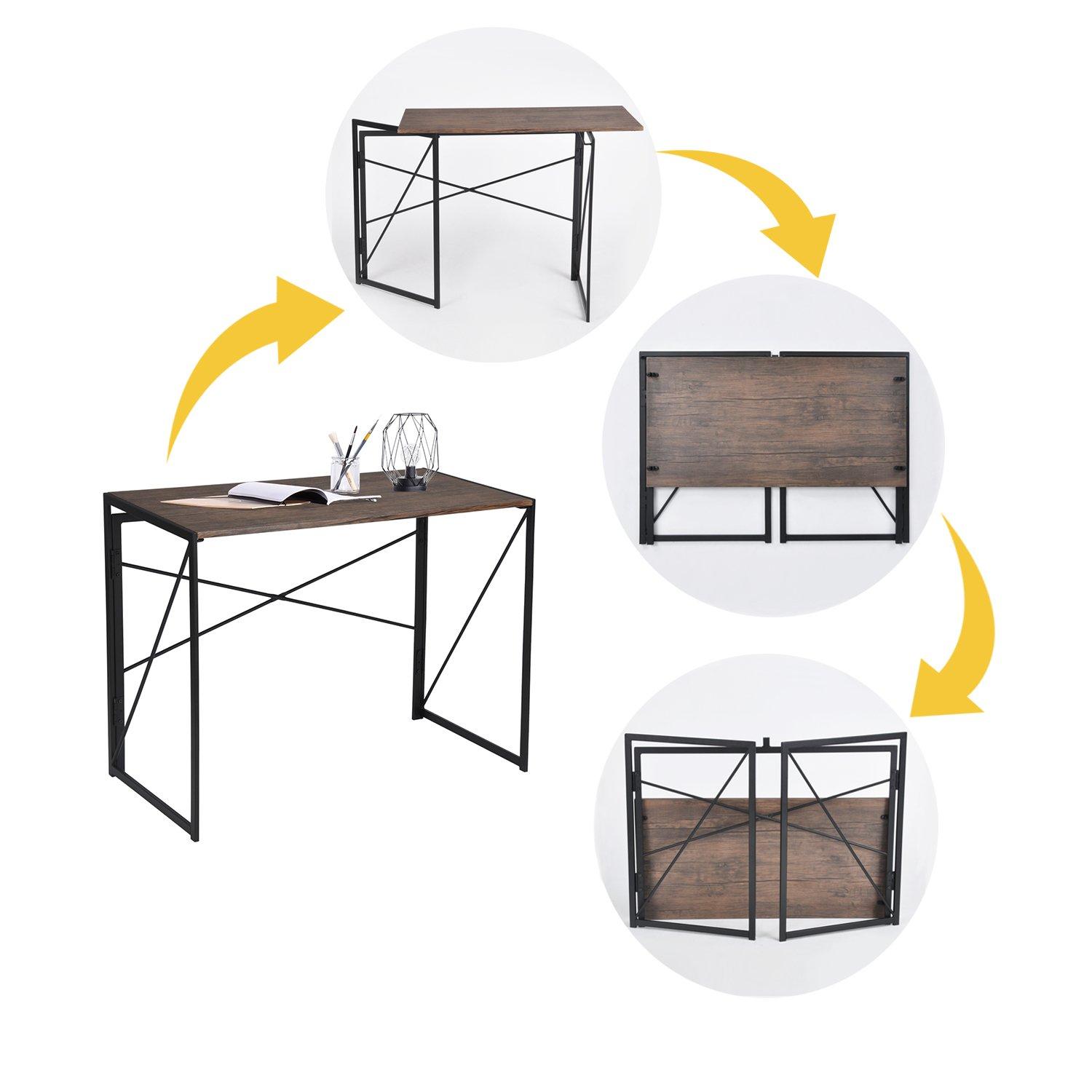 Vintage - Urban Meuble - Industrial Writing Desk Space-Saving - 6