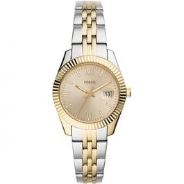 Fossil Ladies Fossil Scarlette Two Tone Metal Watch