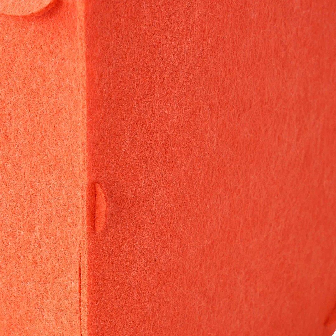 Orange - LIFE IDEAS - 2 Pack Halloween Felt Trick or Treat Bags - 8