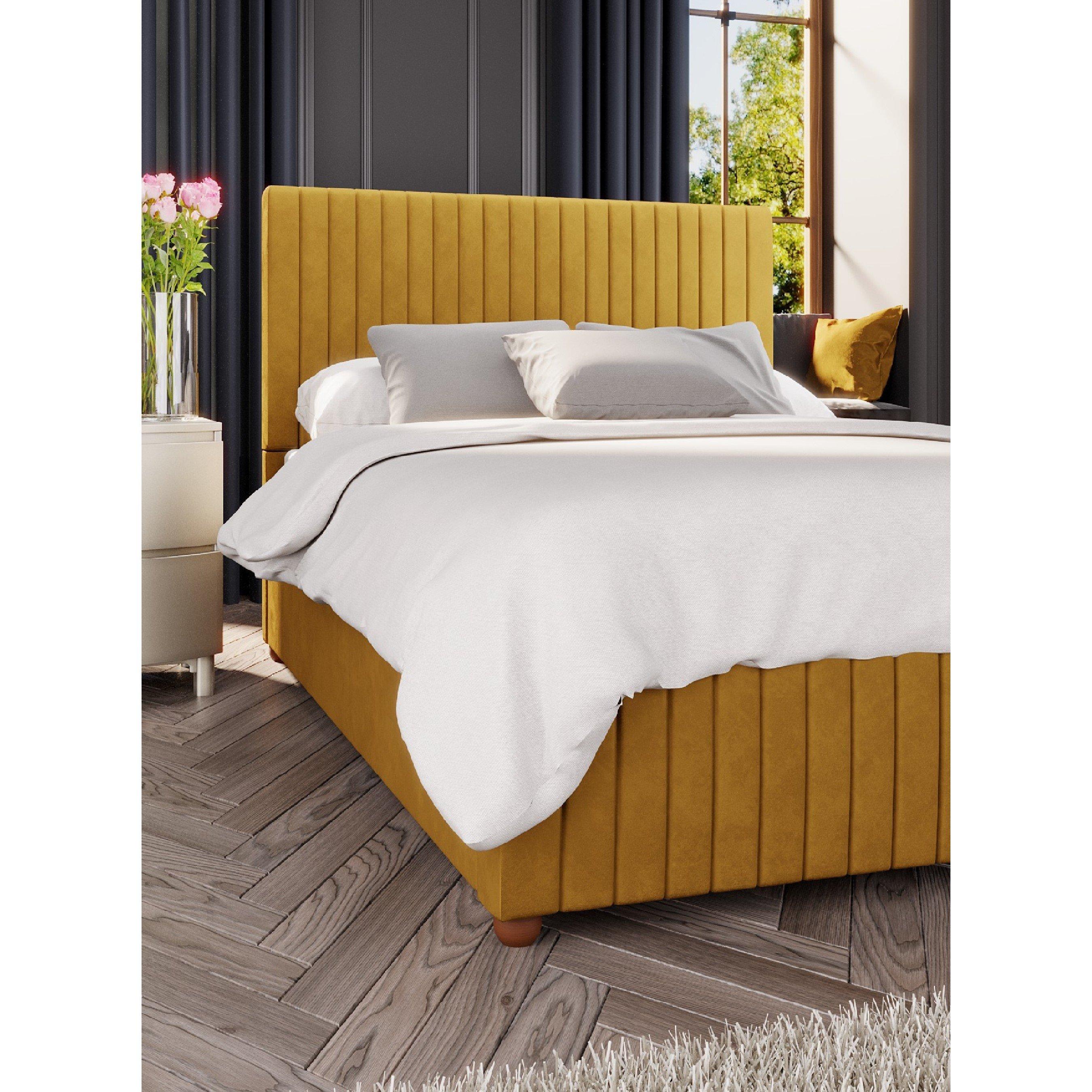 Laurence Llewelyn-Bowen  Estella Ottoman Storage Bed - Ochre - King