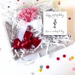 Aye Do Happy 21st Birthday Necklace Mini Gift Hamper