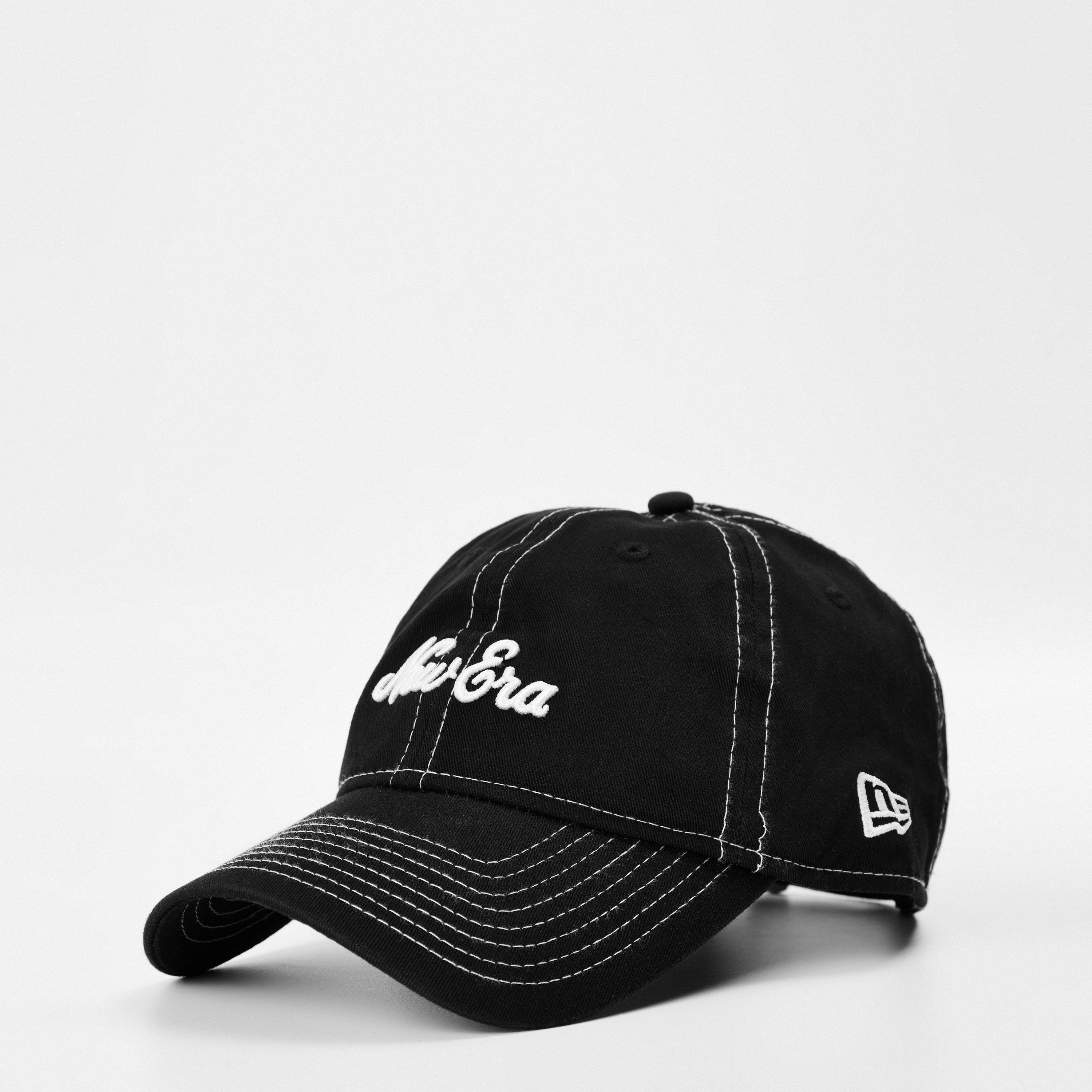 NE Black/White - New Era - Women's Adjustable Baseball Cap - 1
