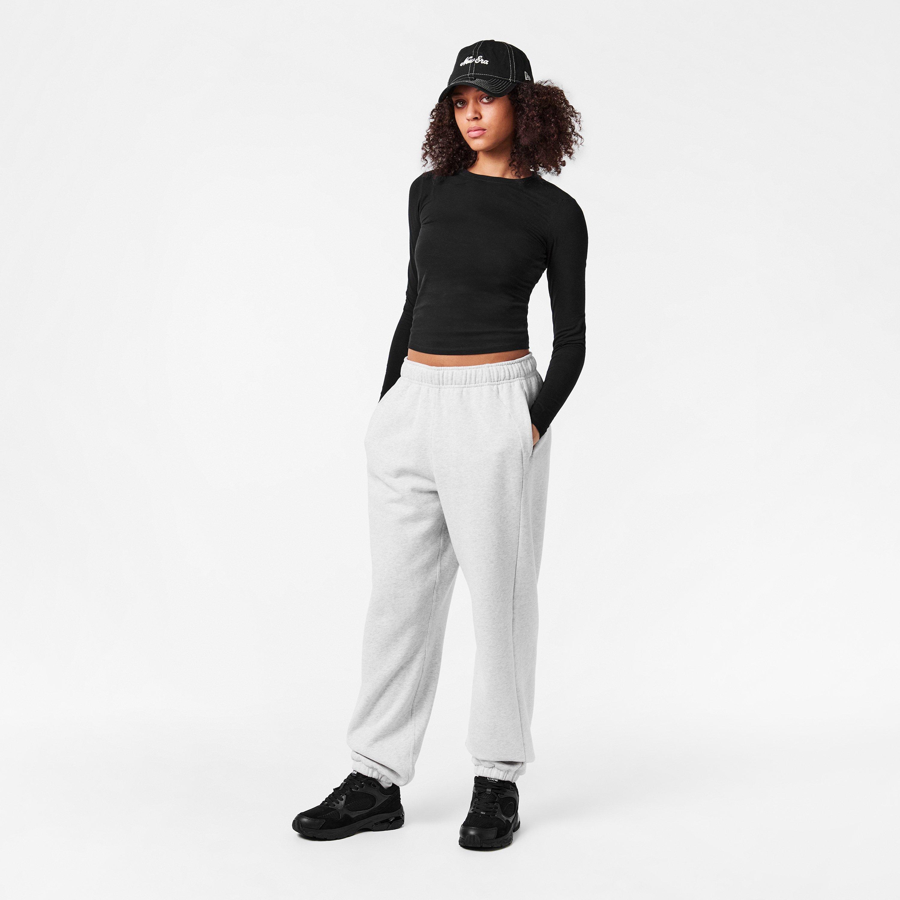 NE Black/White - New Era - Women's Adjustable Baseball Cap - 5