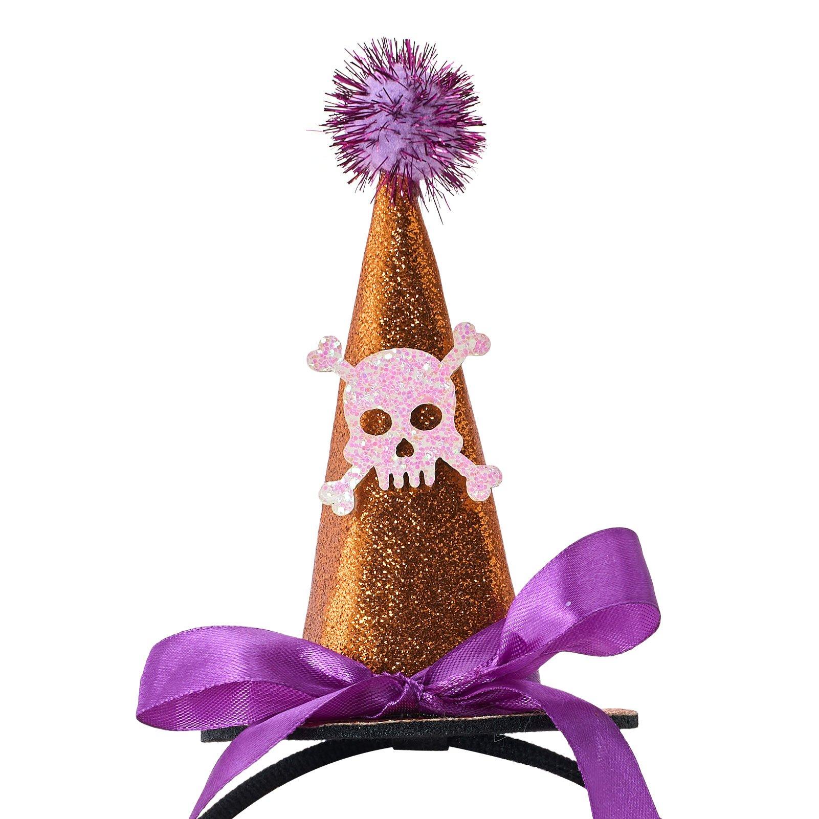 Multi - LIFE IDEAS - 5-Piece Halloween-Themed Witch Hat Headbands - 4