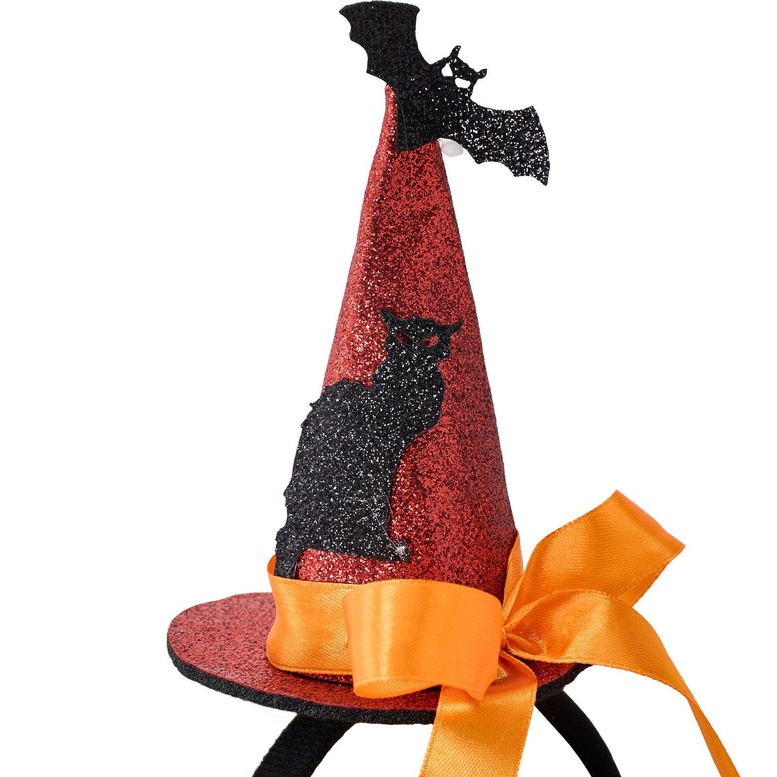 Multi - LIFE IDEAS - 5-Piece Halloween-Themed Witch Hat Headbands - 6