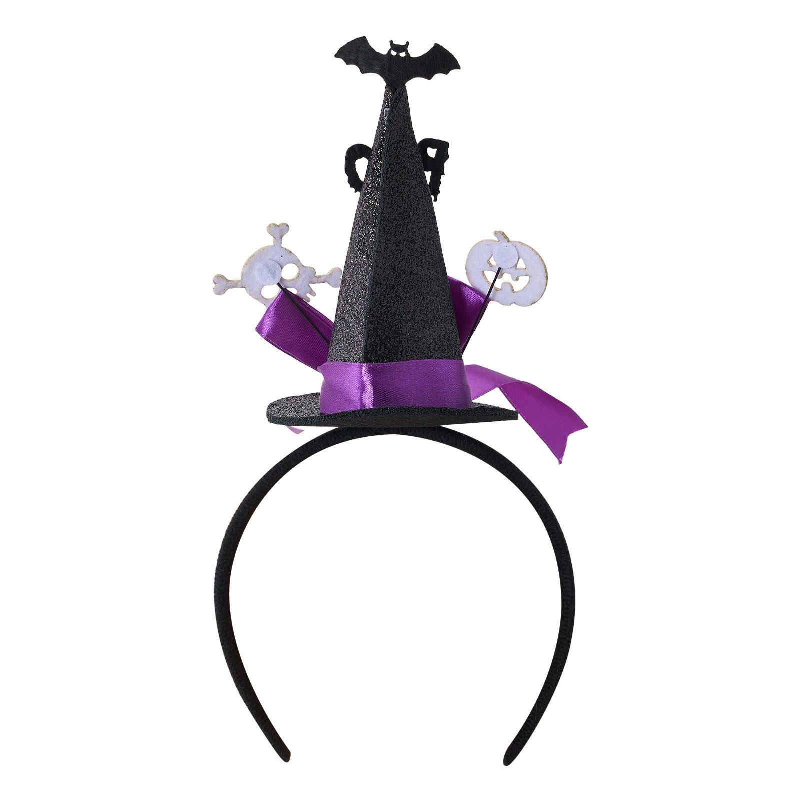Multi - LIFE IDEAS - 5-Piece Halloween-Themed Witch Hat Headbands - 9