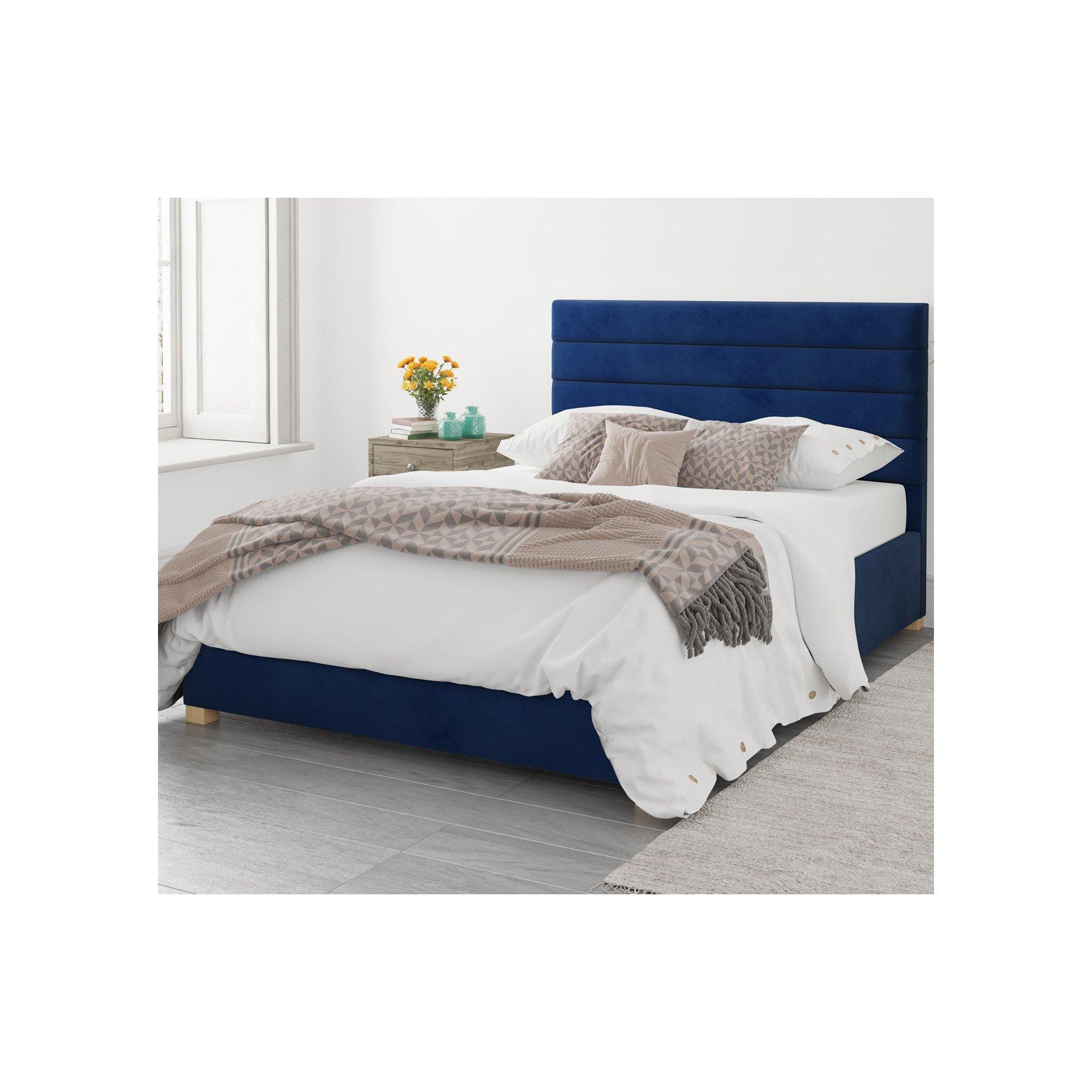 Navy - Aspire - Kelly Ottoman Storage Bed - 1