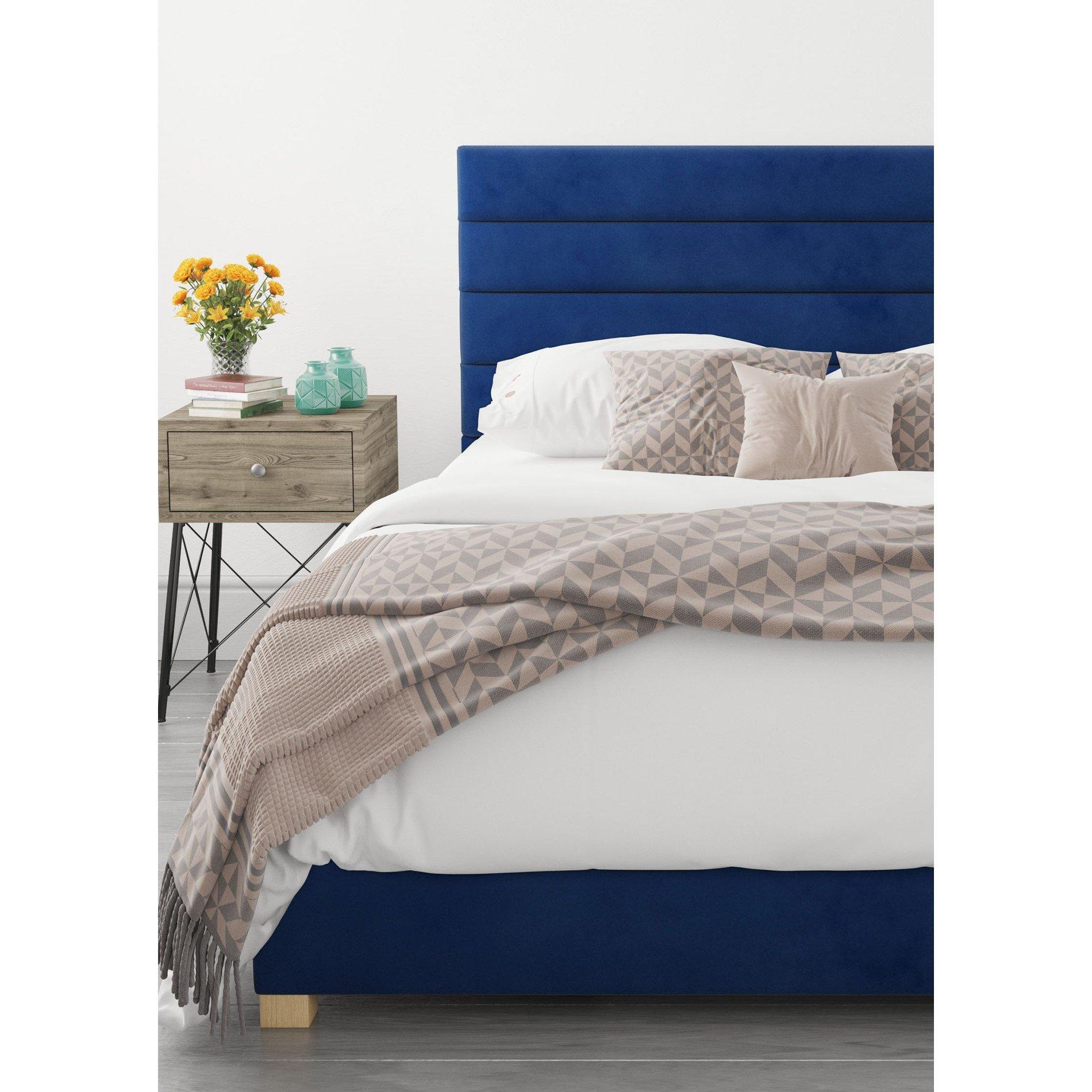 Navy - Aspire - Kelly Ottoman Storage Bed - 3
