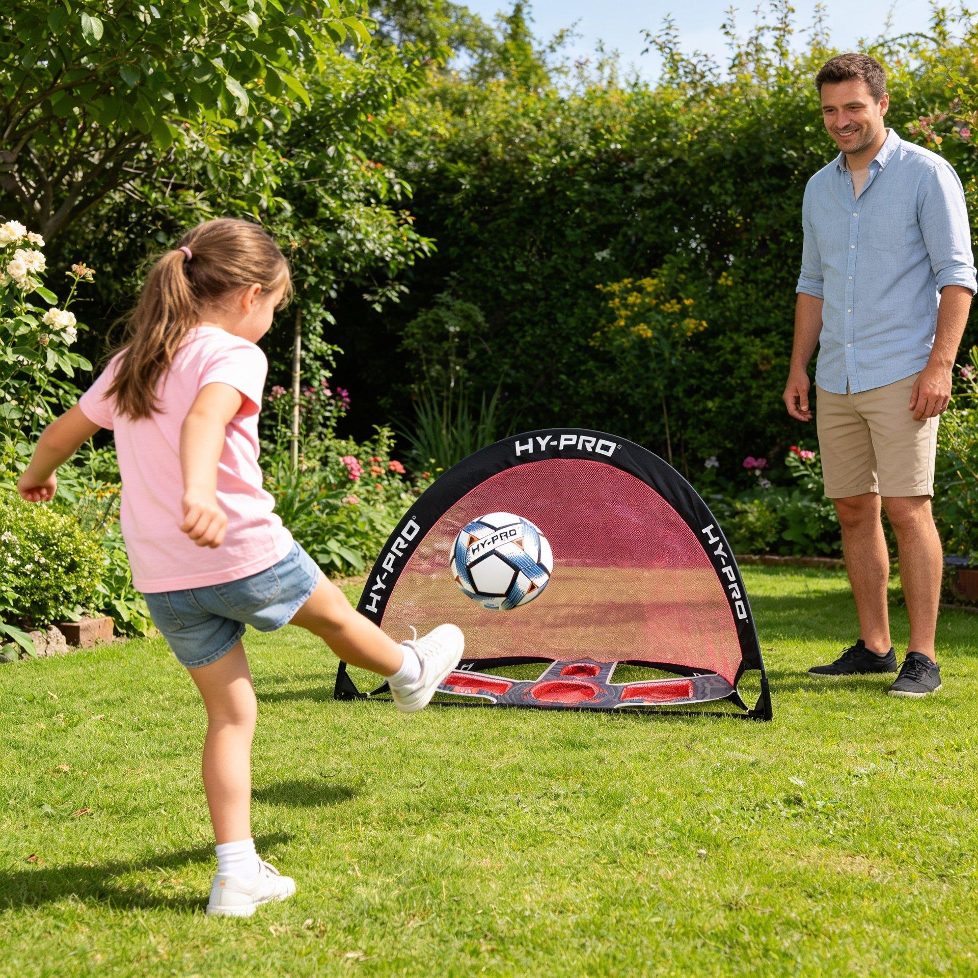 Multi - Hy-Pro - Hy-Pro 3in1 Pop Up Golf Chipping Net & Football Go - 6