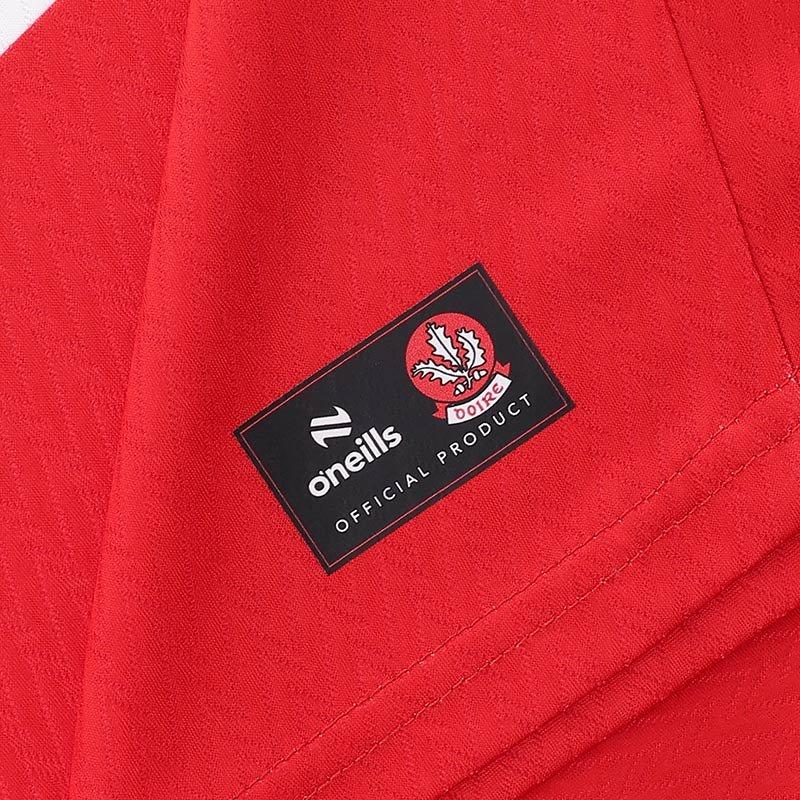 Red/White - ONeills - Derry Home Jersey Senior - 8