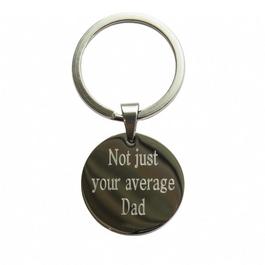 Aye Do Keyring - Not just your average Dad 7731-1BN-NP-RD