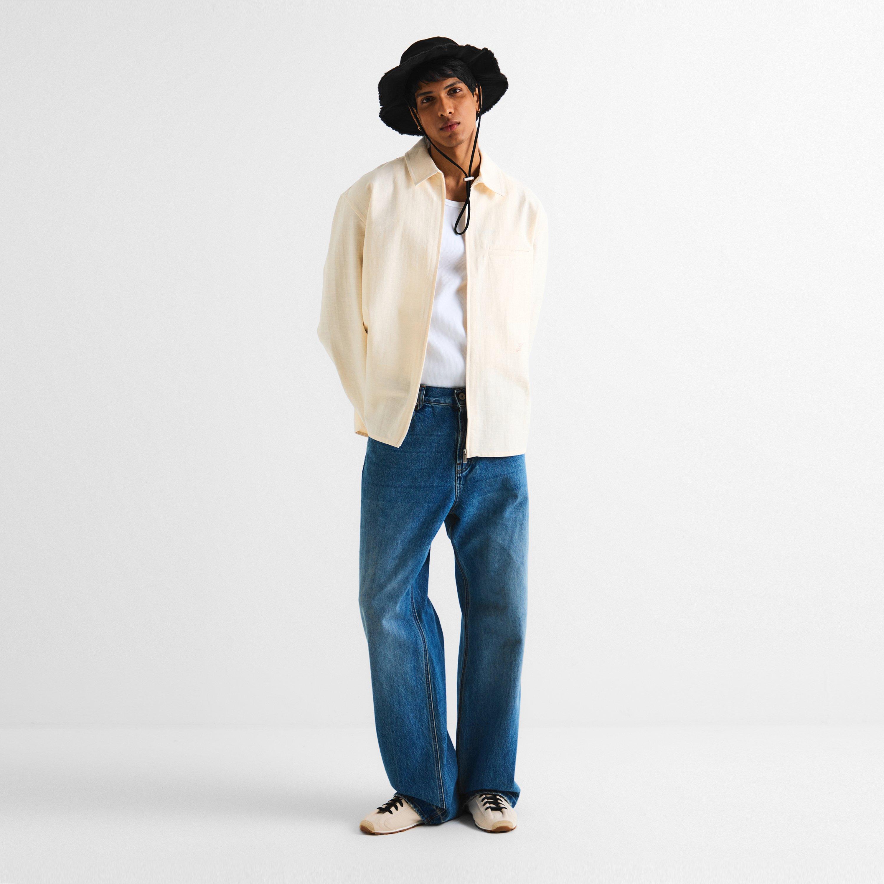 Black - Jacquemus - Men's Jacquard Le Bob Strap Bucket Hat - 5