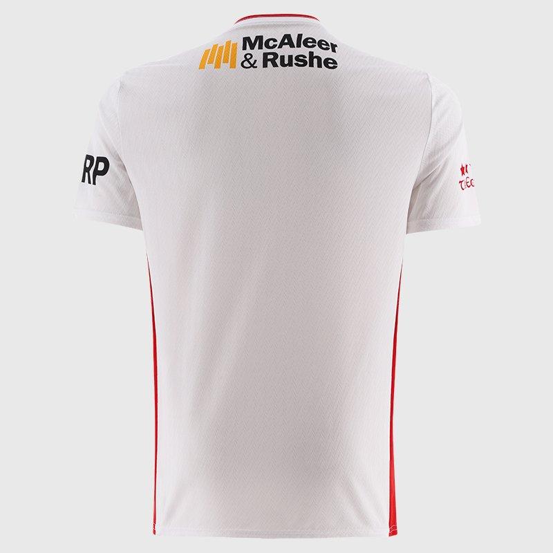 White/Red - ONeills - Tyrone Home Jersey Senior - 2