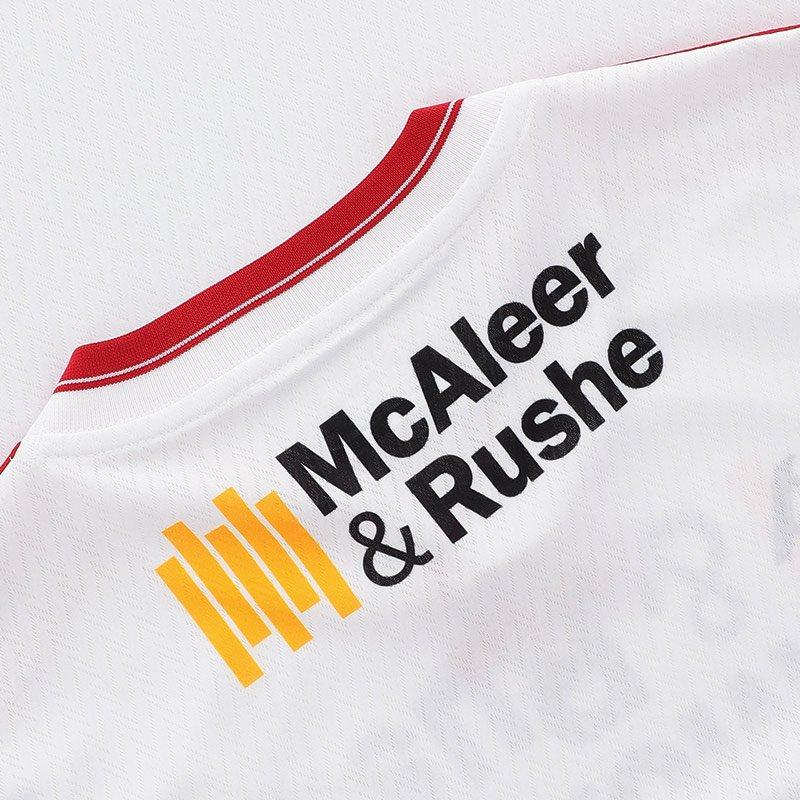 White/Red - ONeills - Tyrone Home Jersey Senior - 7
