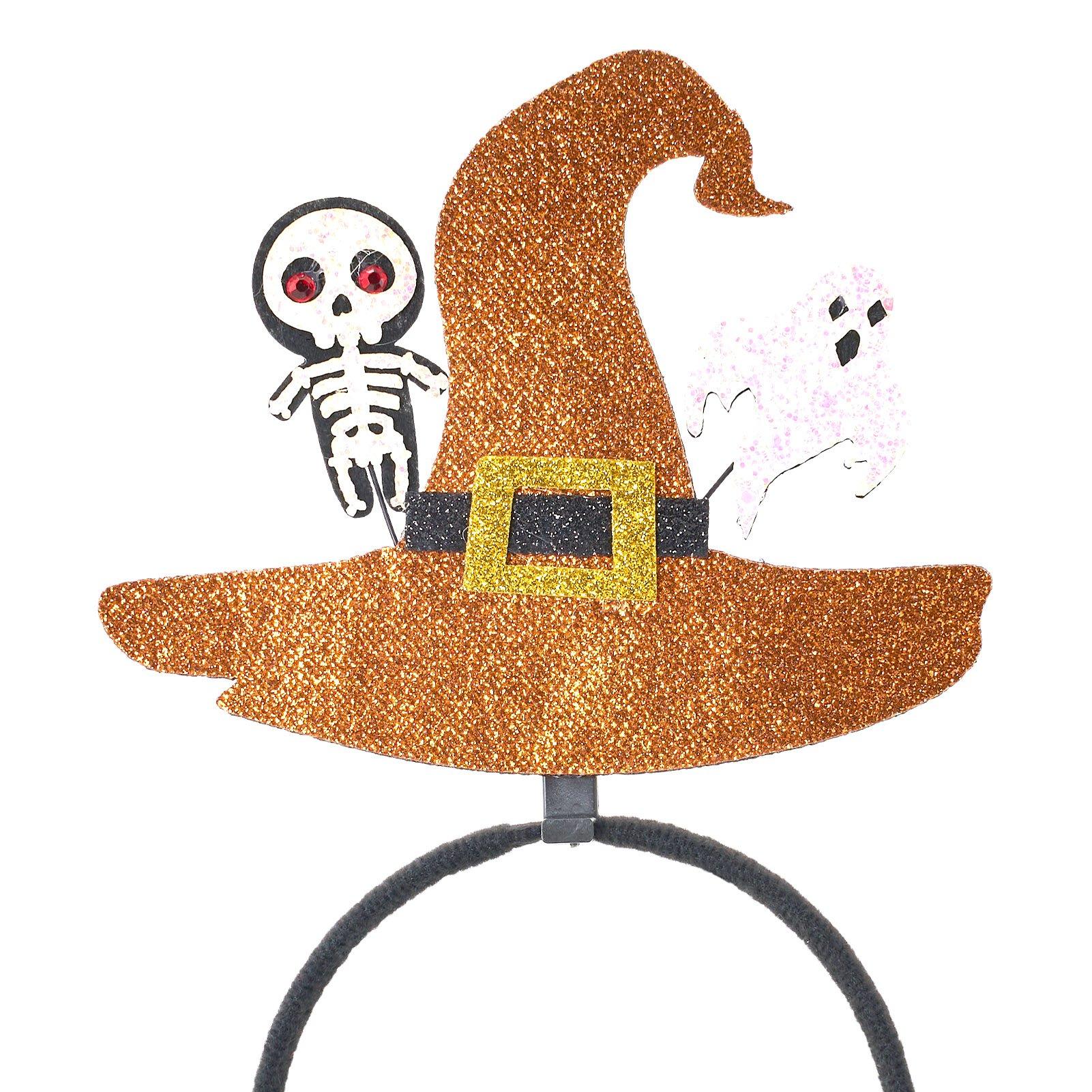 Multi - LIFE IDEAS - 4-Piece Halloween-Themed Witch Hat Headbands - 5