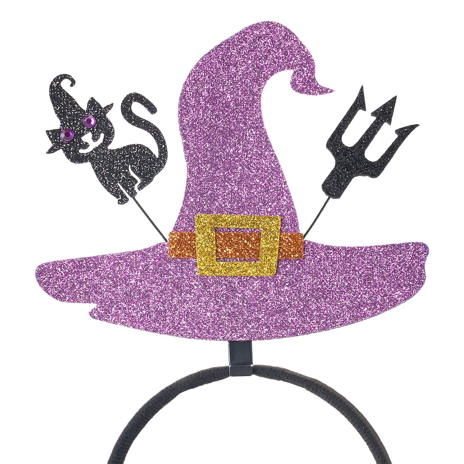 Multi - LIFE IDEAS - 4-Piece Halloween-Themed Witch Hat Headbands - 6