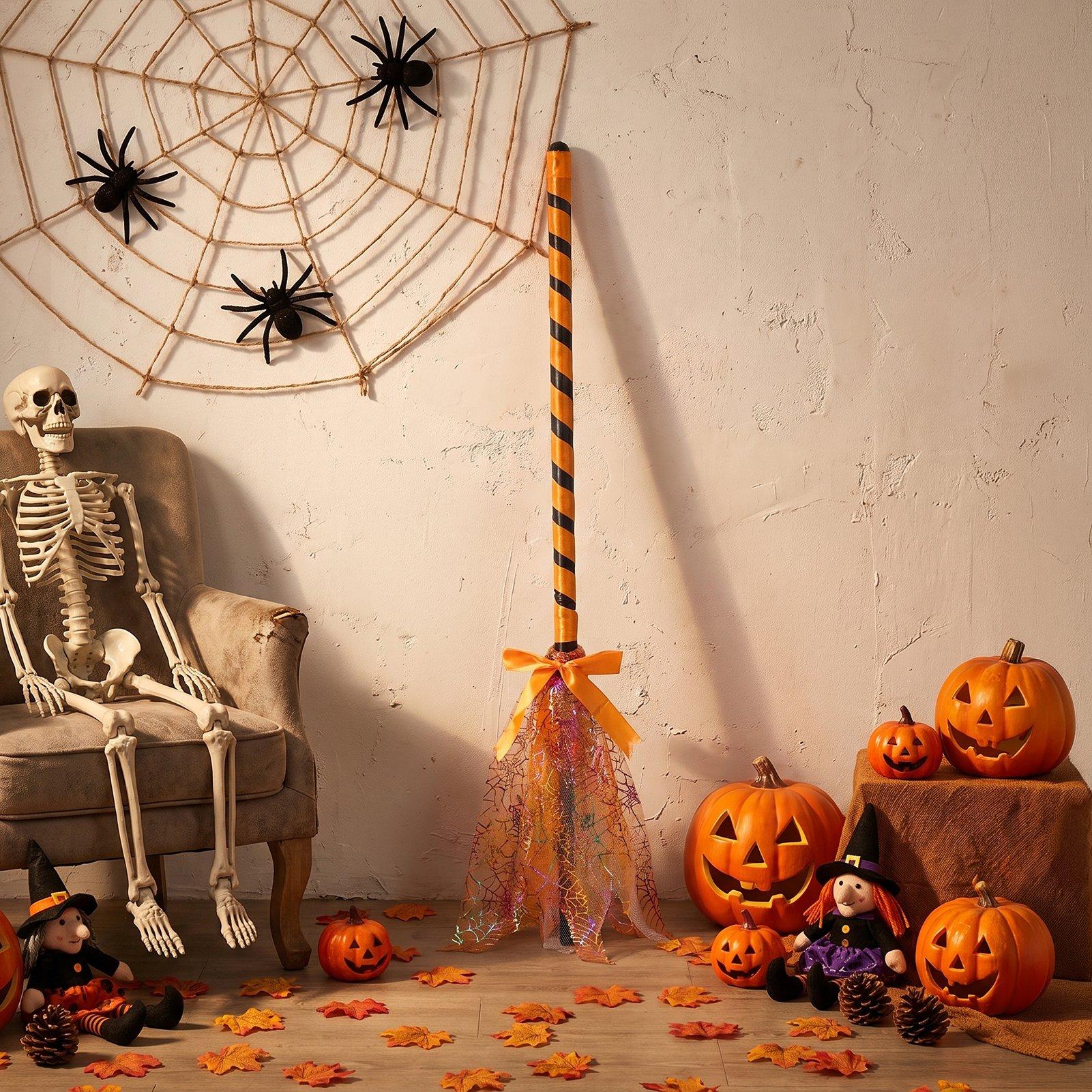 Halloween Witch Broom Prop
