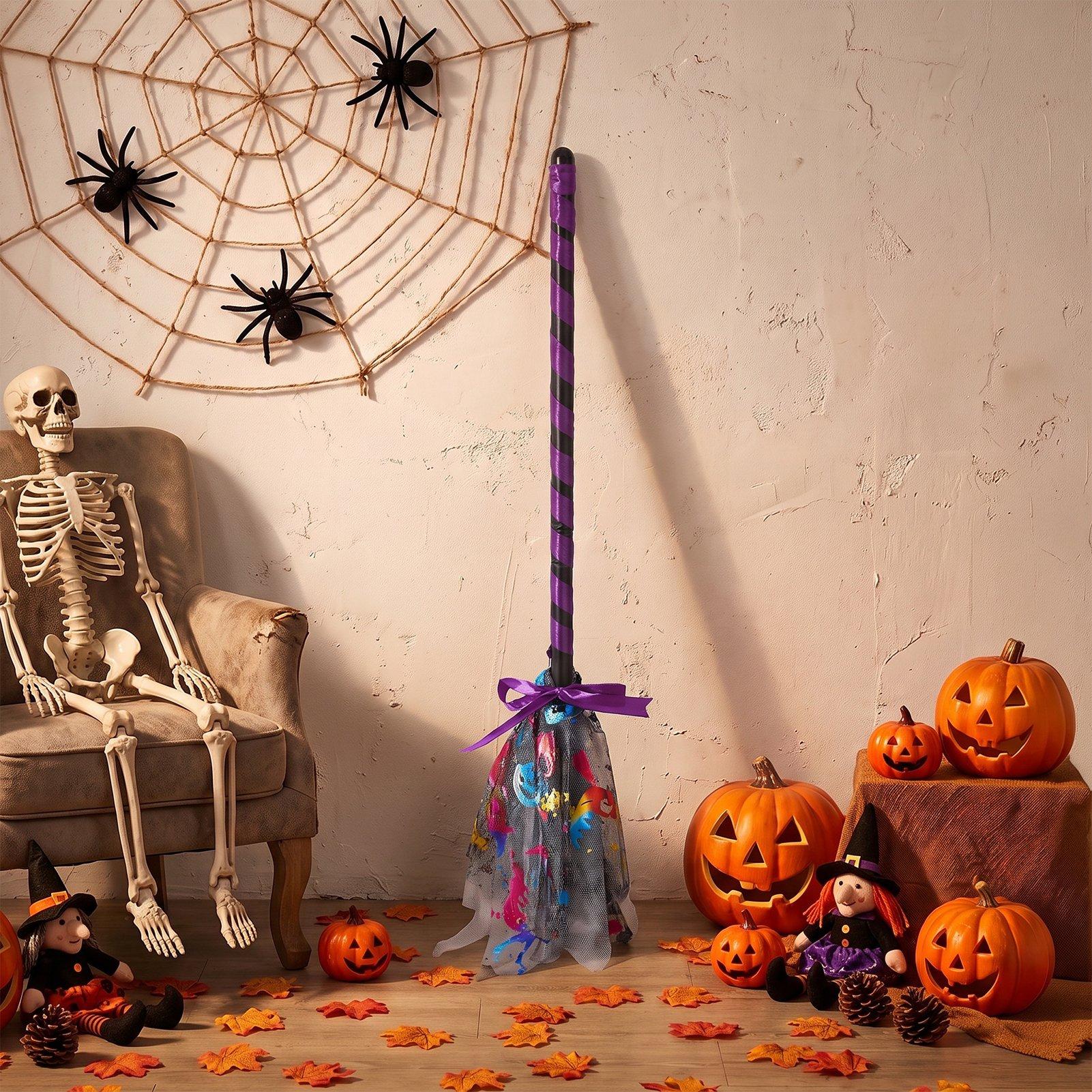 Halloween Witch Broom Prop