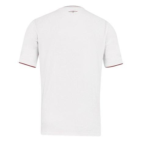 Hvid/Rød - Castore - England Rugby Home Authentic Shirt 2025 Adults - 2