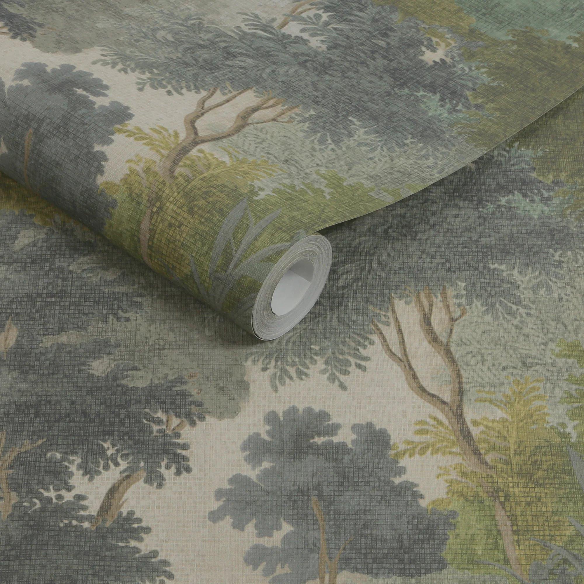 Forest Green - Superfresco Easy - Sylva Forest Wallpaper - 3