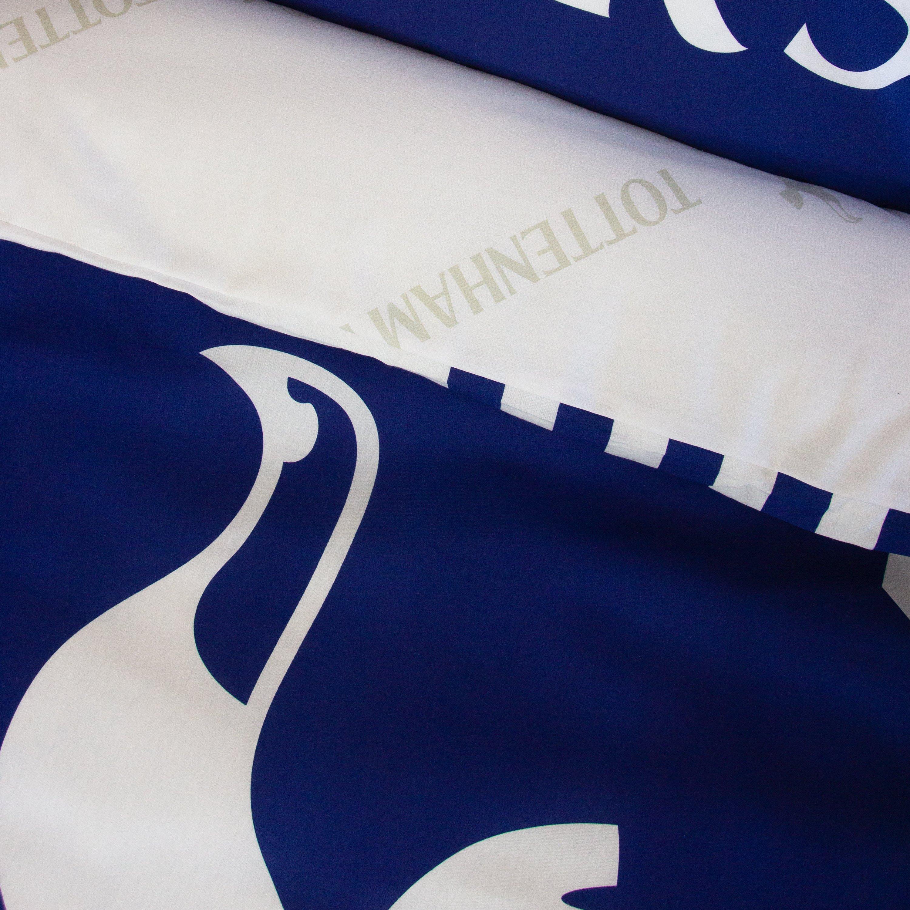 Multicolour - Tottenham FC - Tottenham Hotspur Line Double Panel Duvet - 5