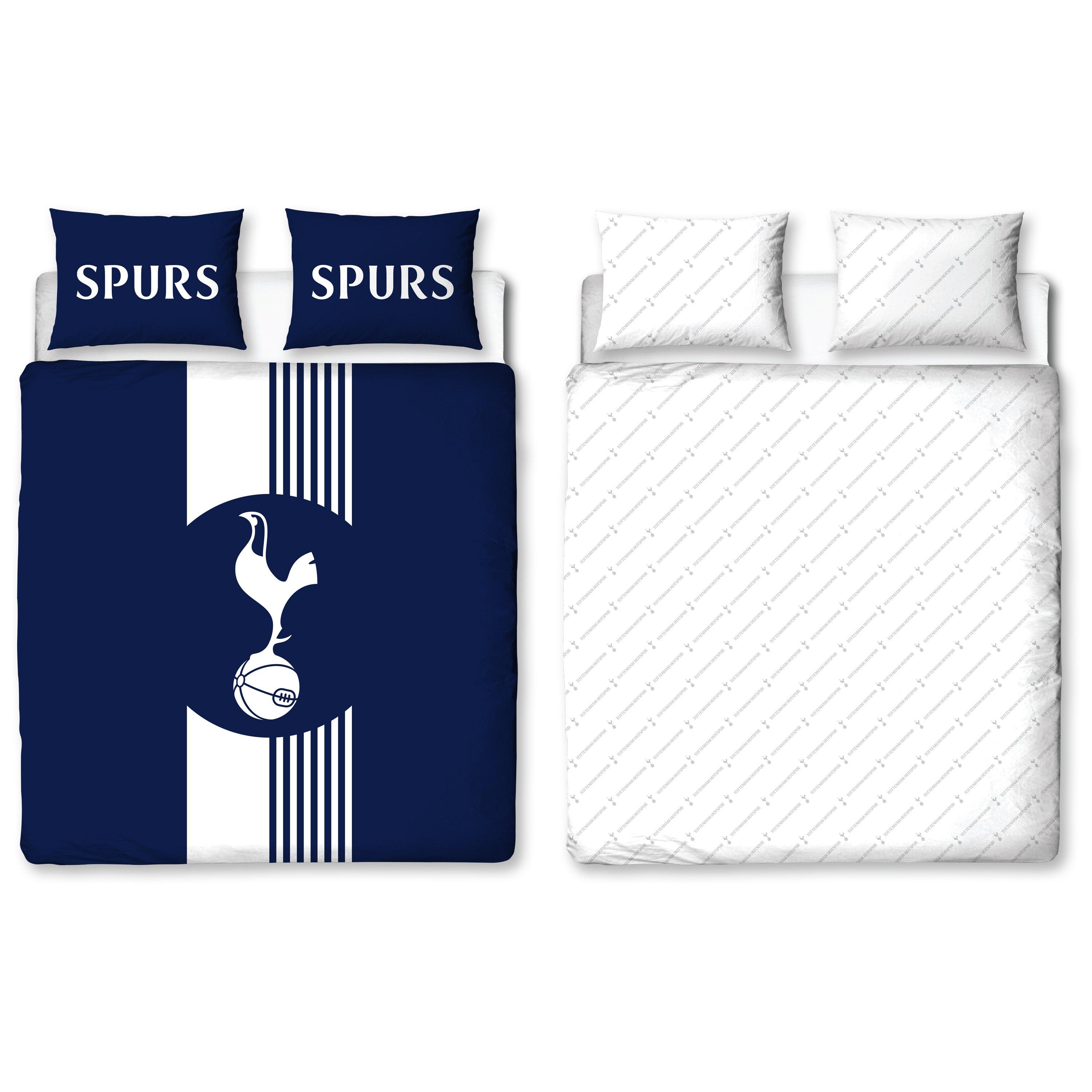 Multicolour - Tottenham FC - Tottenham Hotspur Line Double Panel Duvet - 6