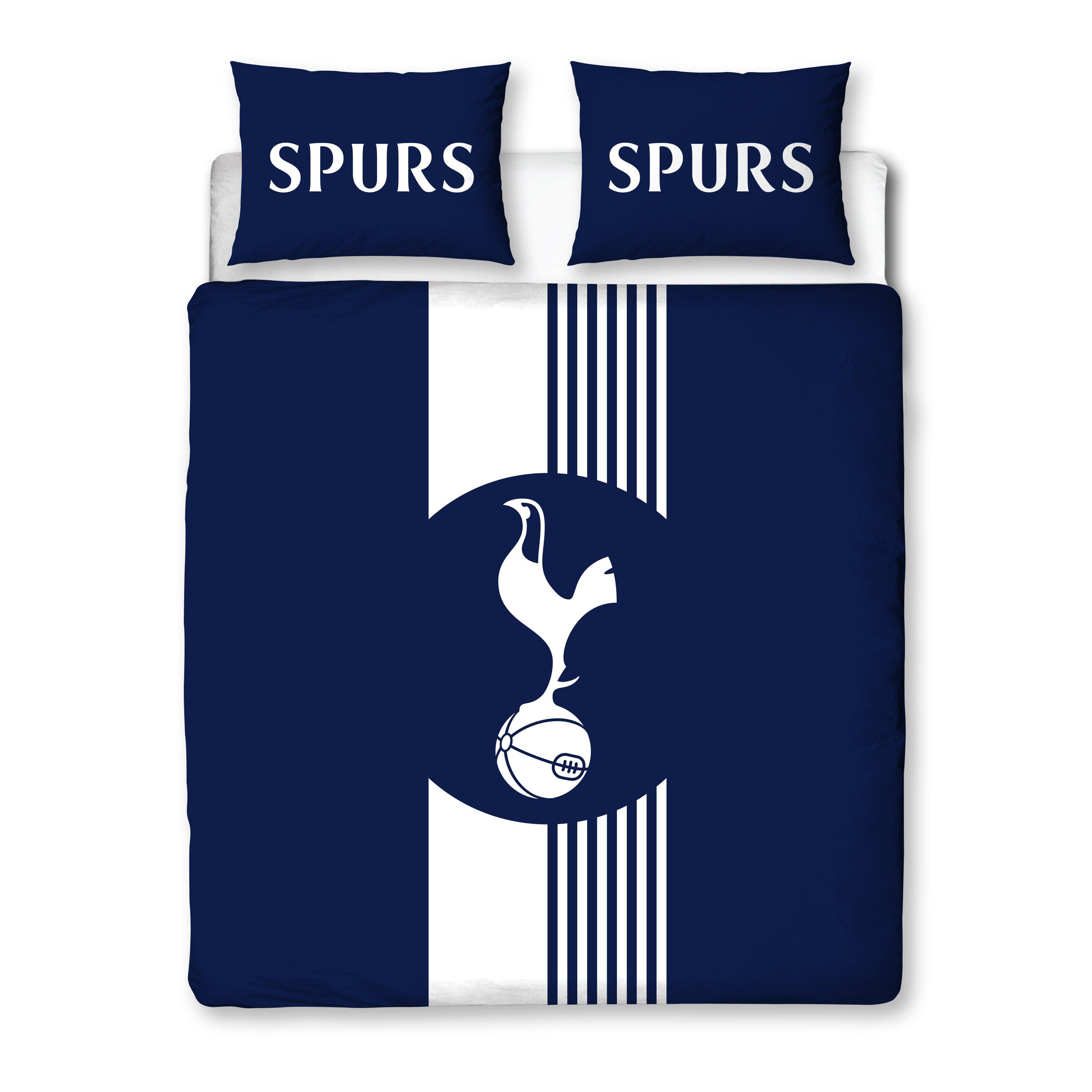 Multicolour - Tottenham FC - Tottenham Hotspur Line Double Panel Duvet - 7