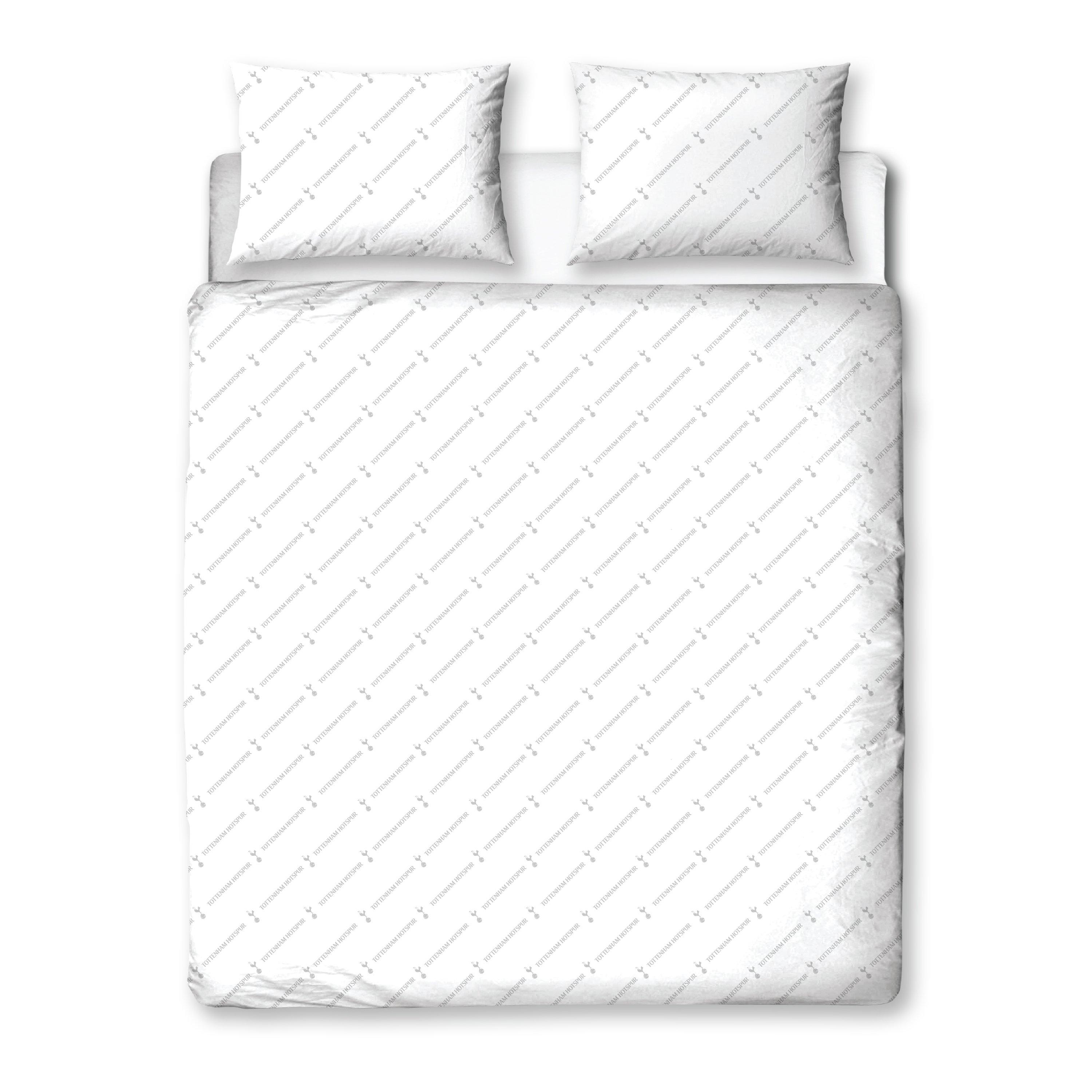 Multicolour - Tottenham FC - Tottenham Hotspur Line Double Panel Duvet - 8