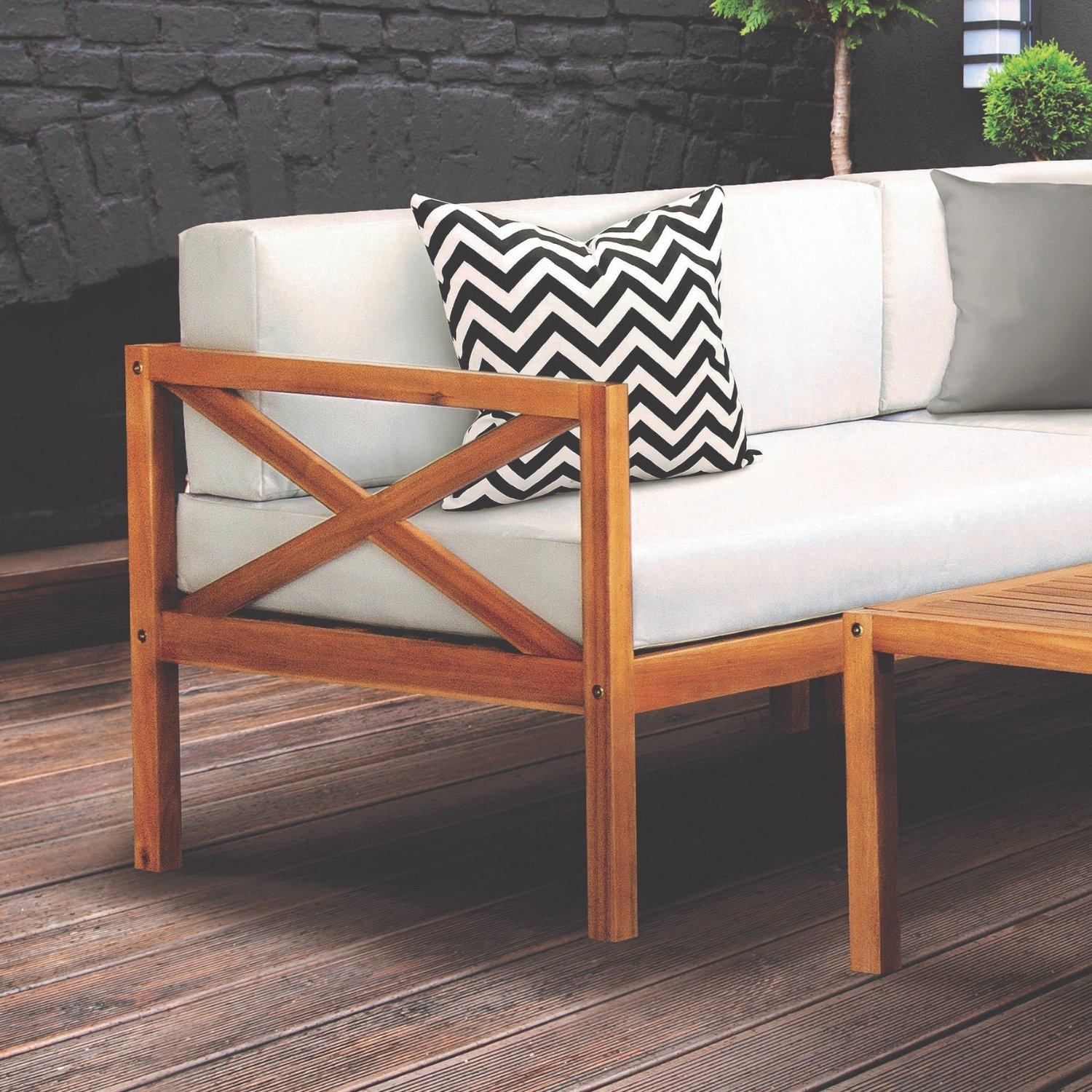 Wood - Greenhurst - Kemberton Corner Sofa Set - 4